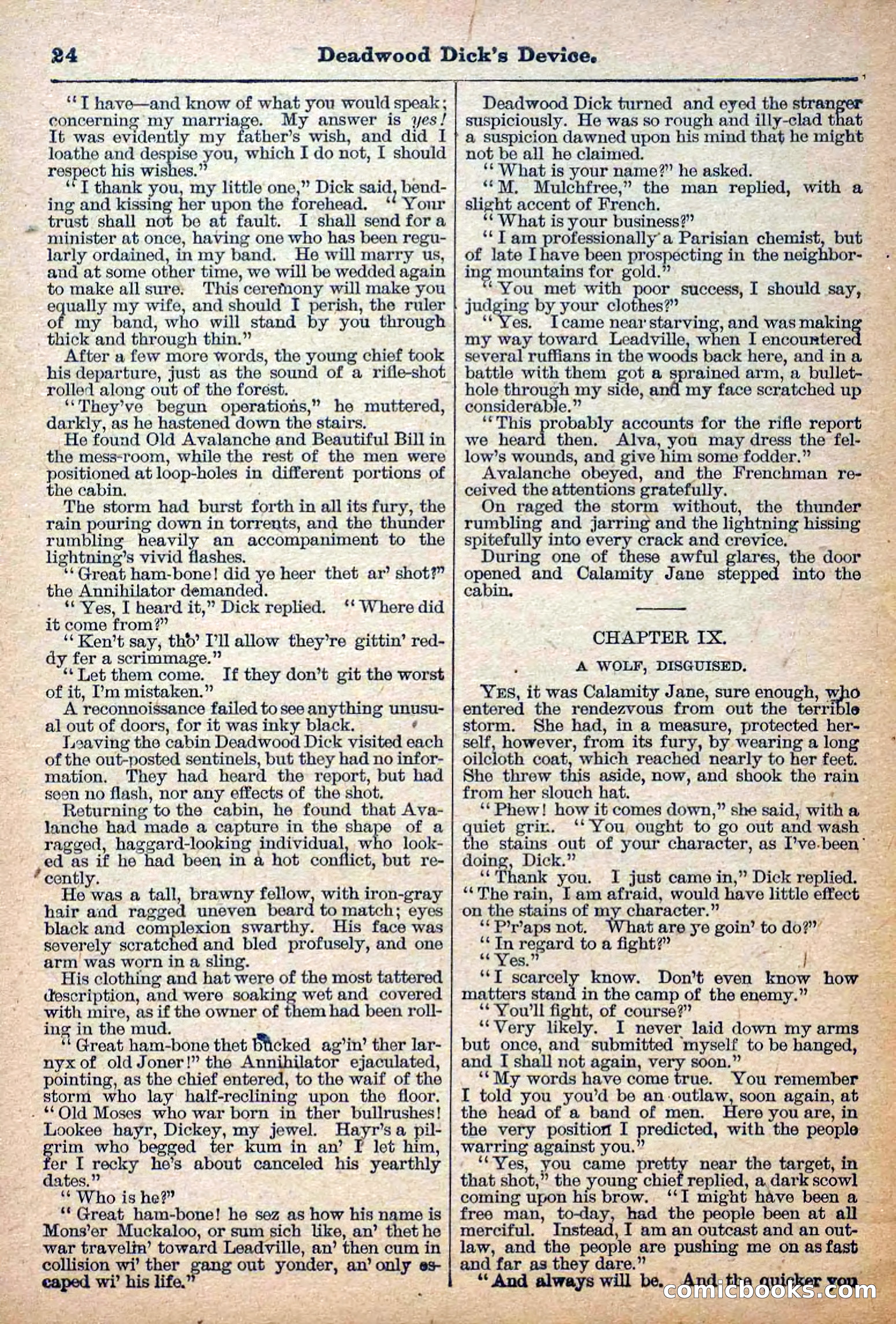 The Deadwood Dick Library, No. 21 — page 26 of 40