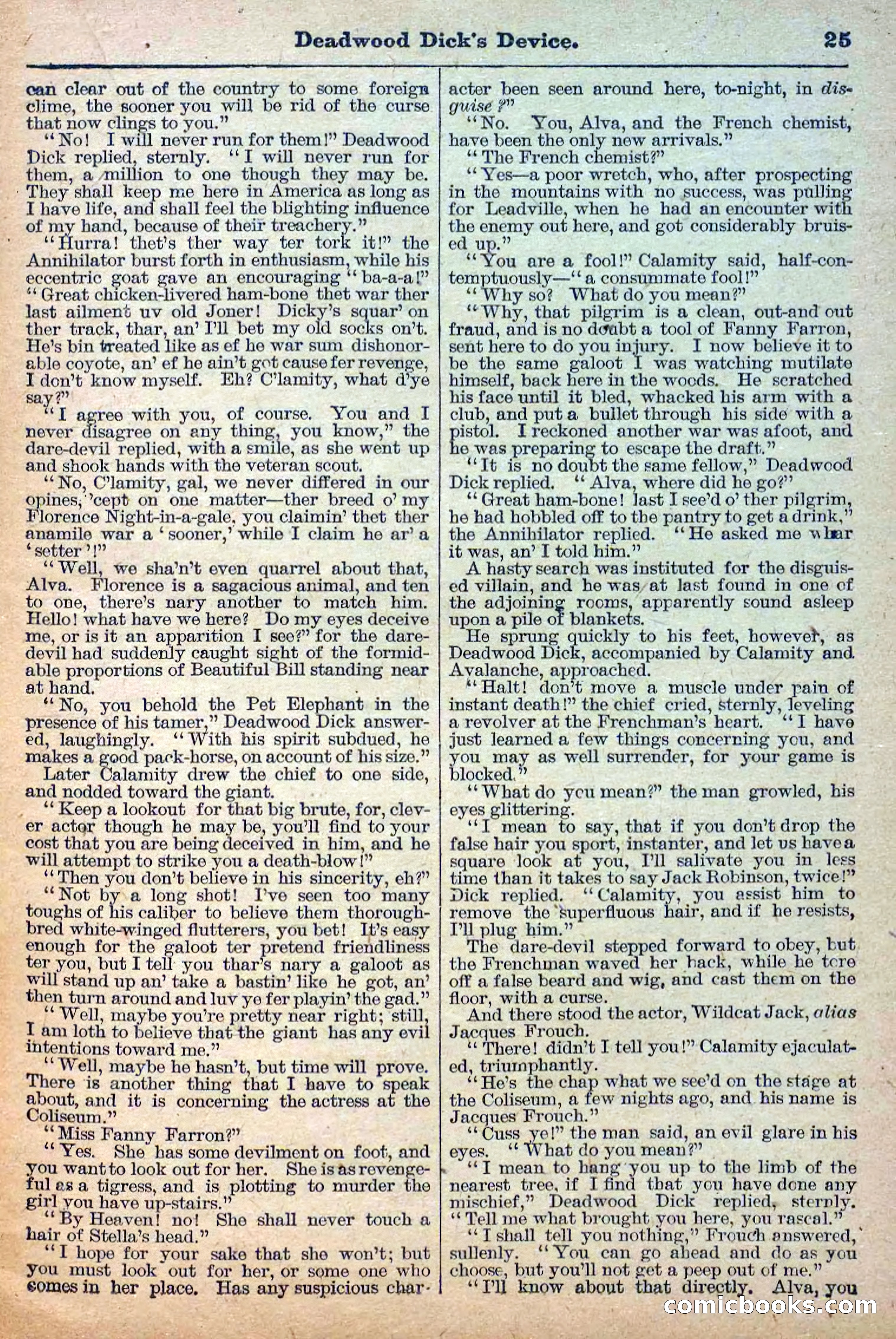 The Deadwood Dick Library, No. 21 — page 27 of 40