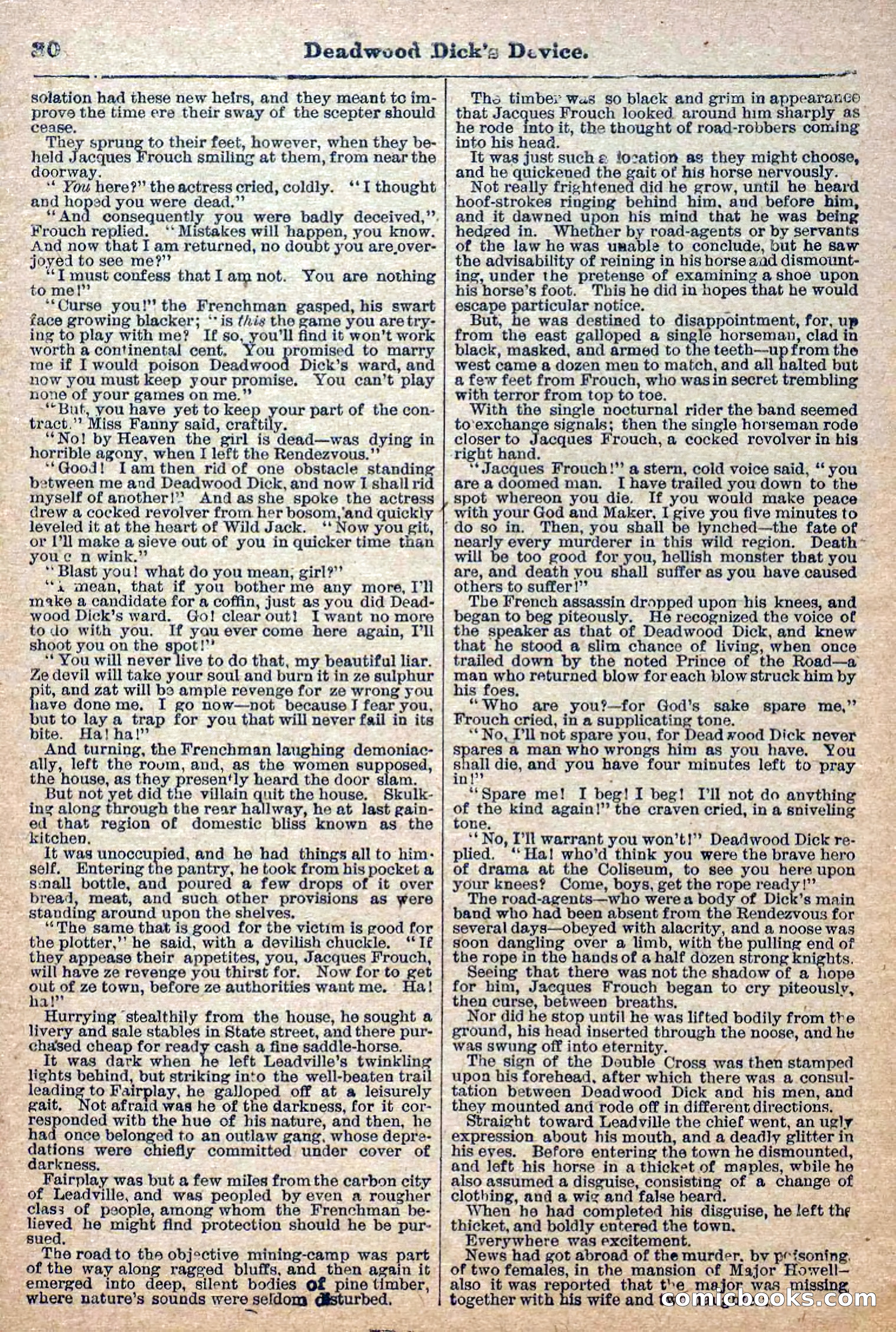 The Deadwood Dick Library, No. 21 — page 32 of 40