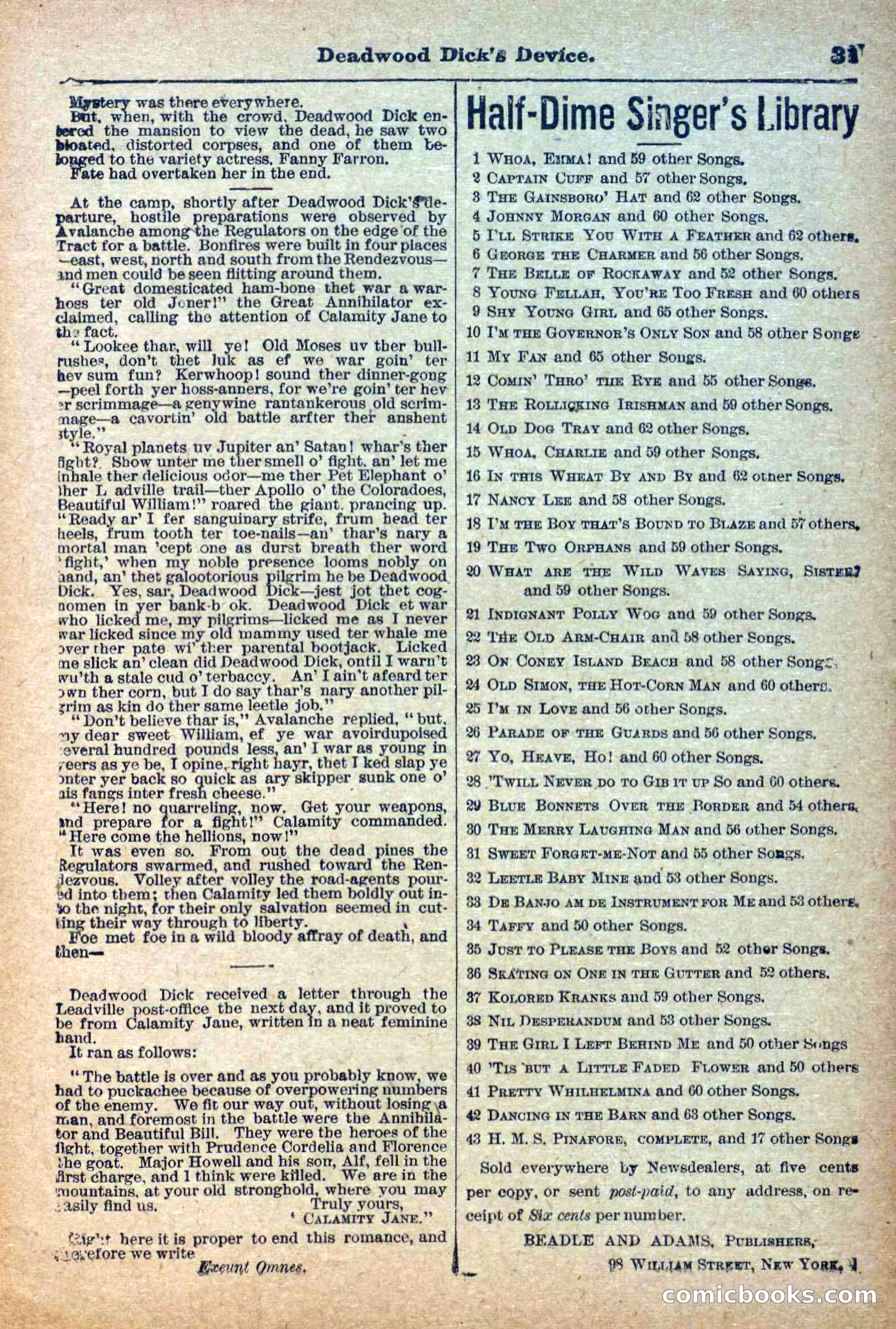 The Deadwood Dick Library, No. 21 — page 33 of 40