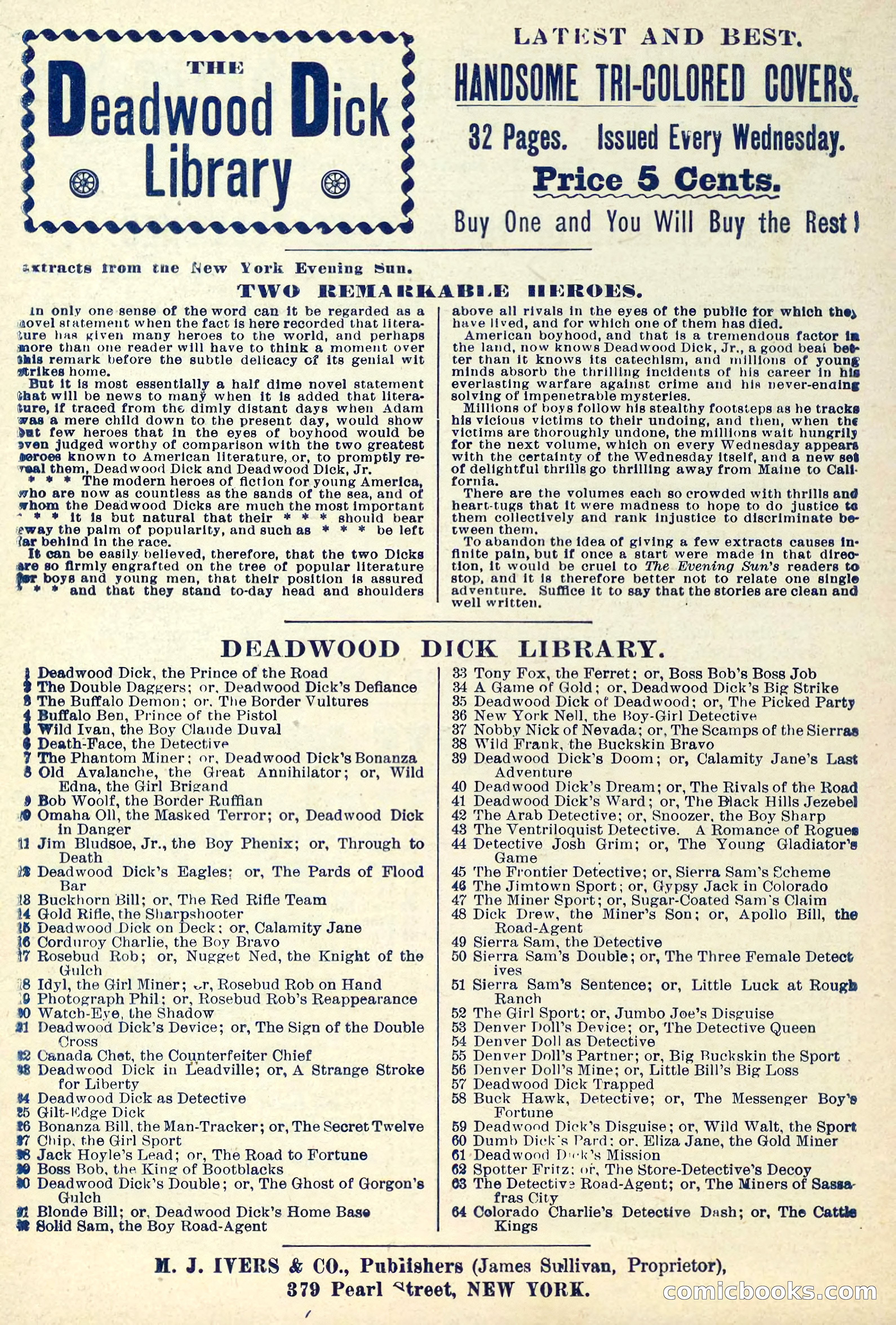 The Deadwood Dick Library, No. 22 — page 36 of 40