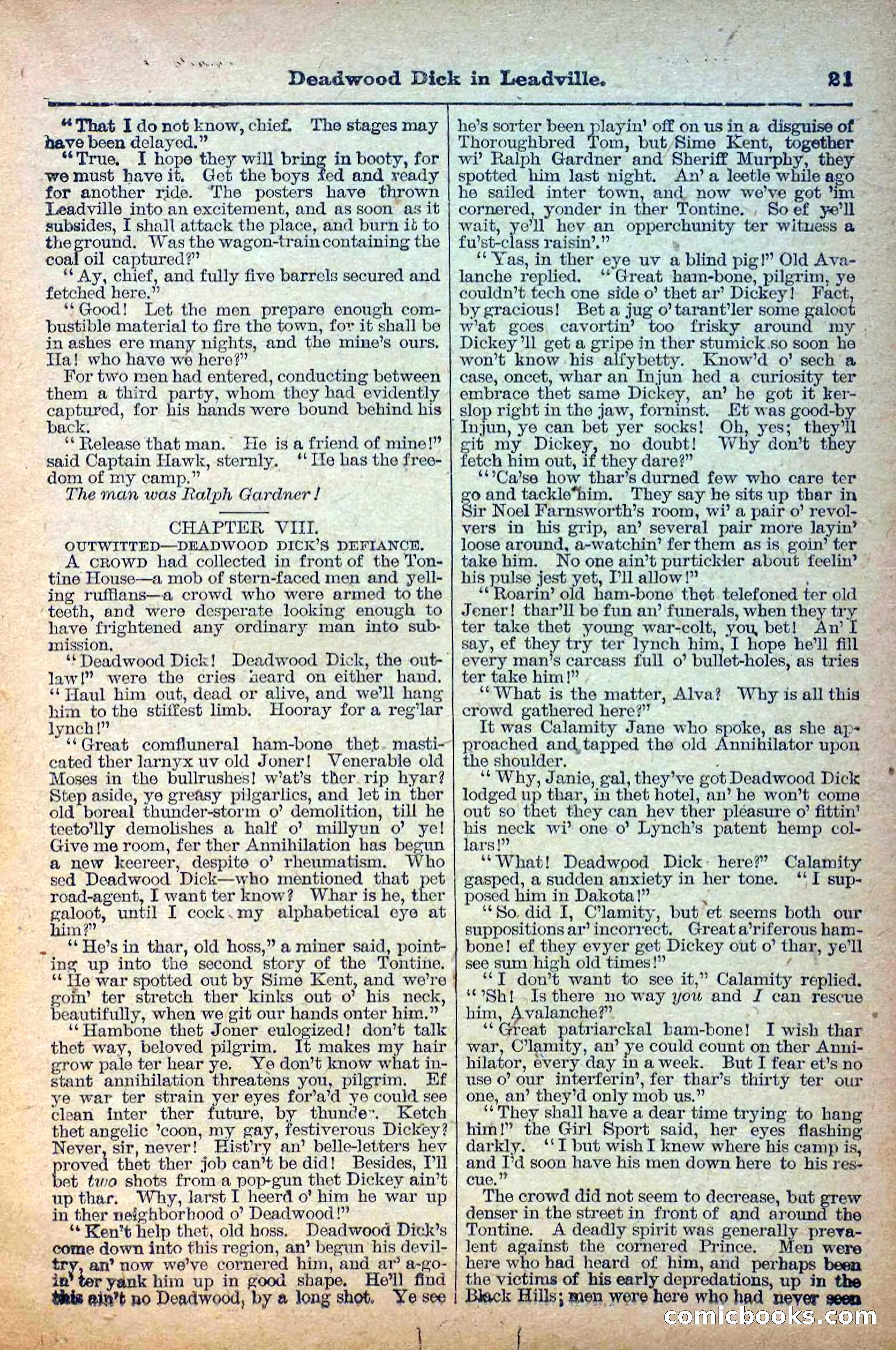 Deadwood Dick Library, Vol. II, No. 23 — page 23 of 38