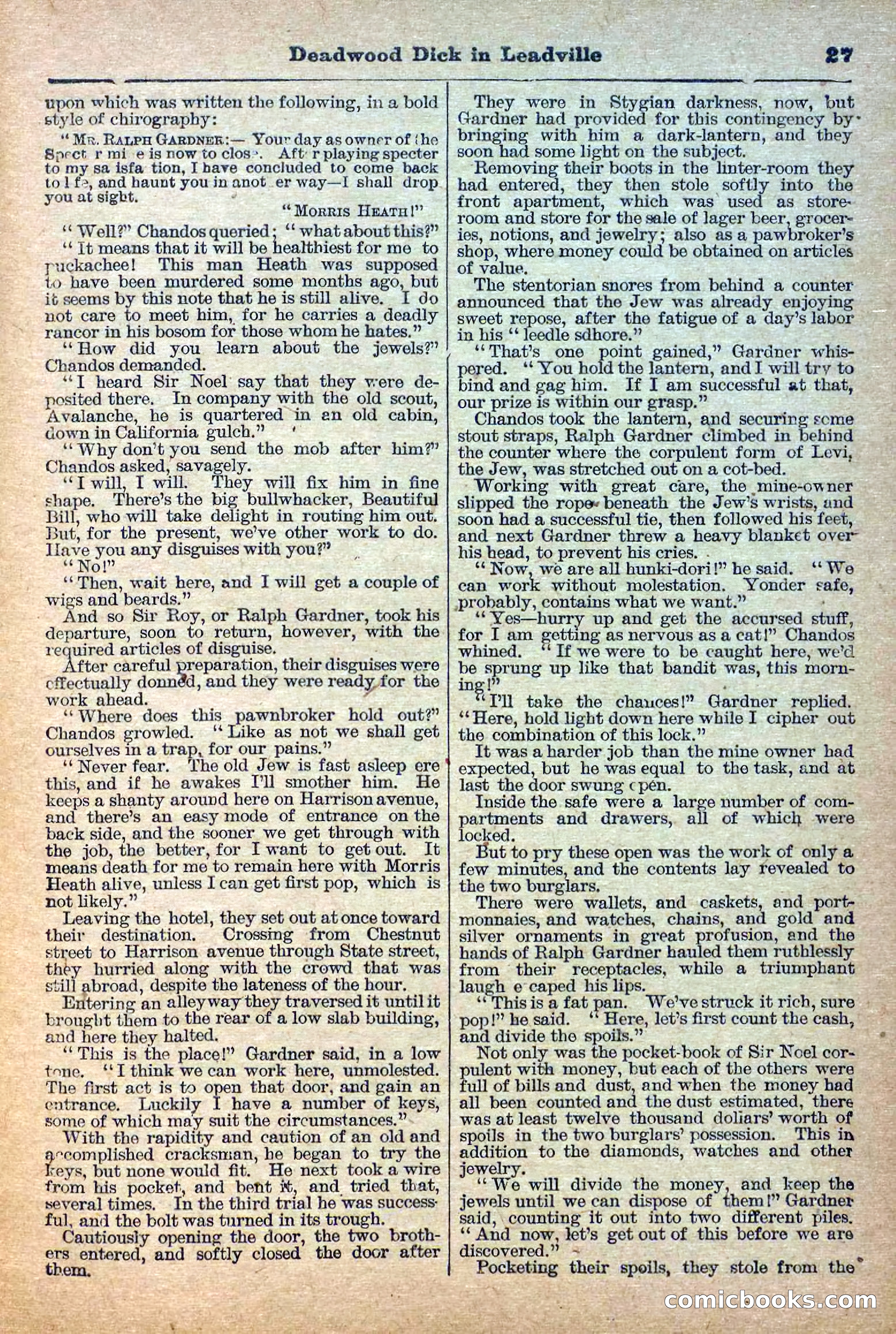Deadwood Dick Library, Vol. II, No. 23 — page 29 of 38