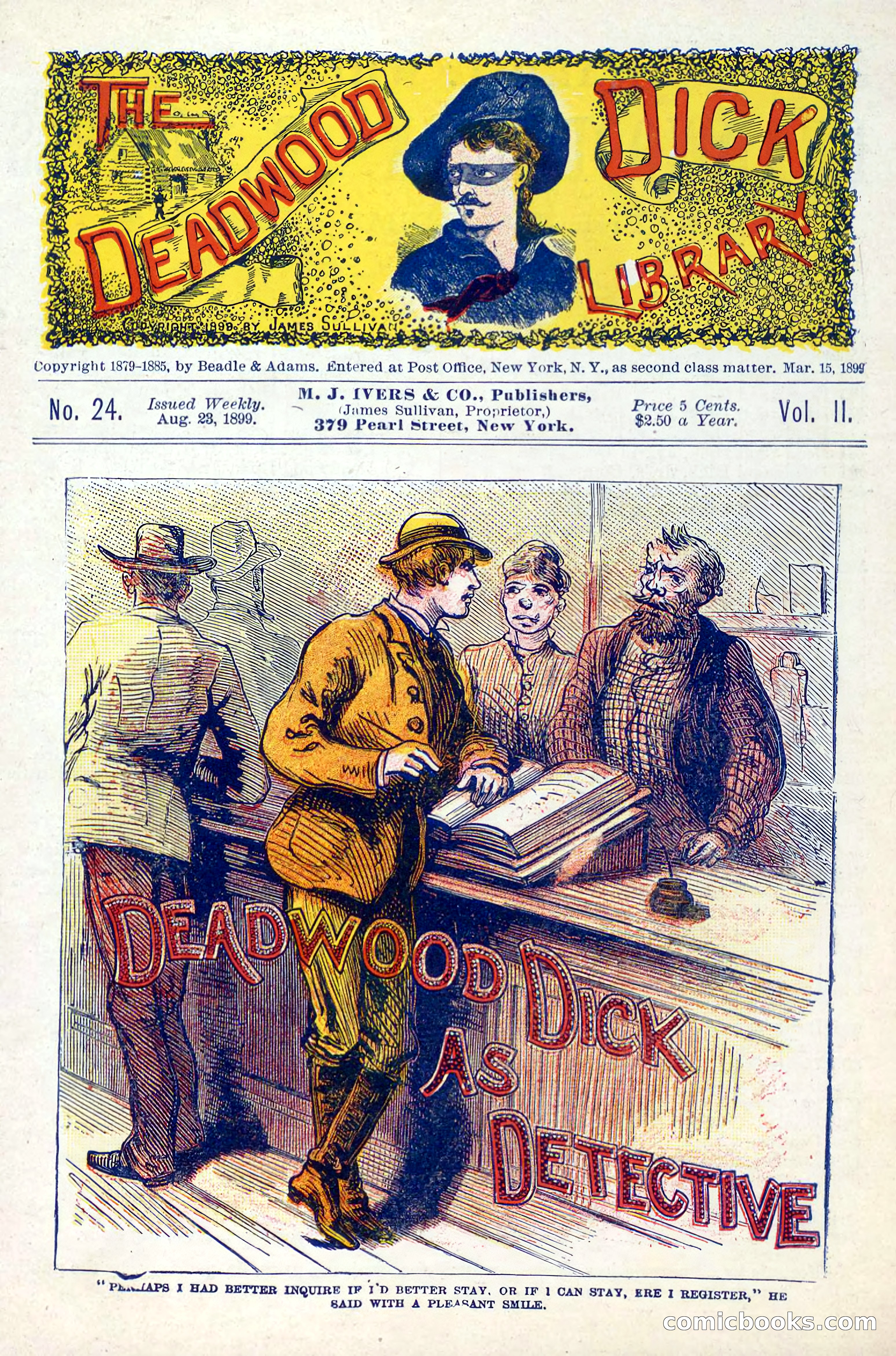 The Deadwood Dick Library, Vol. II, No. 24