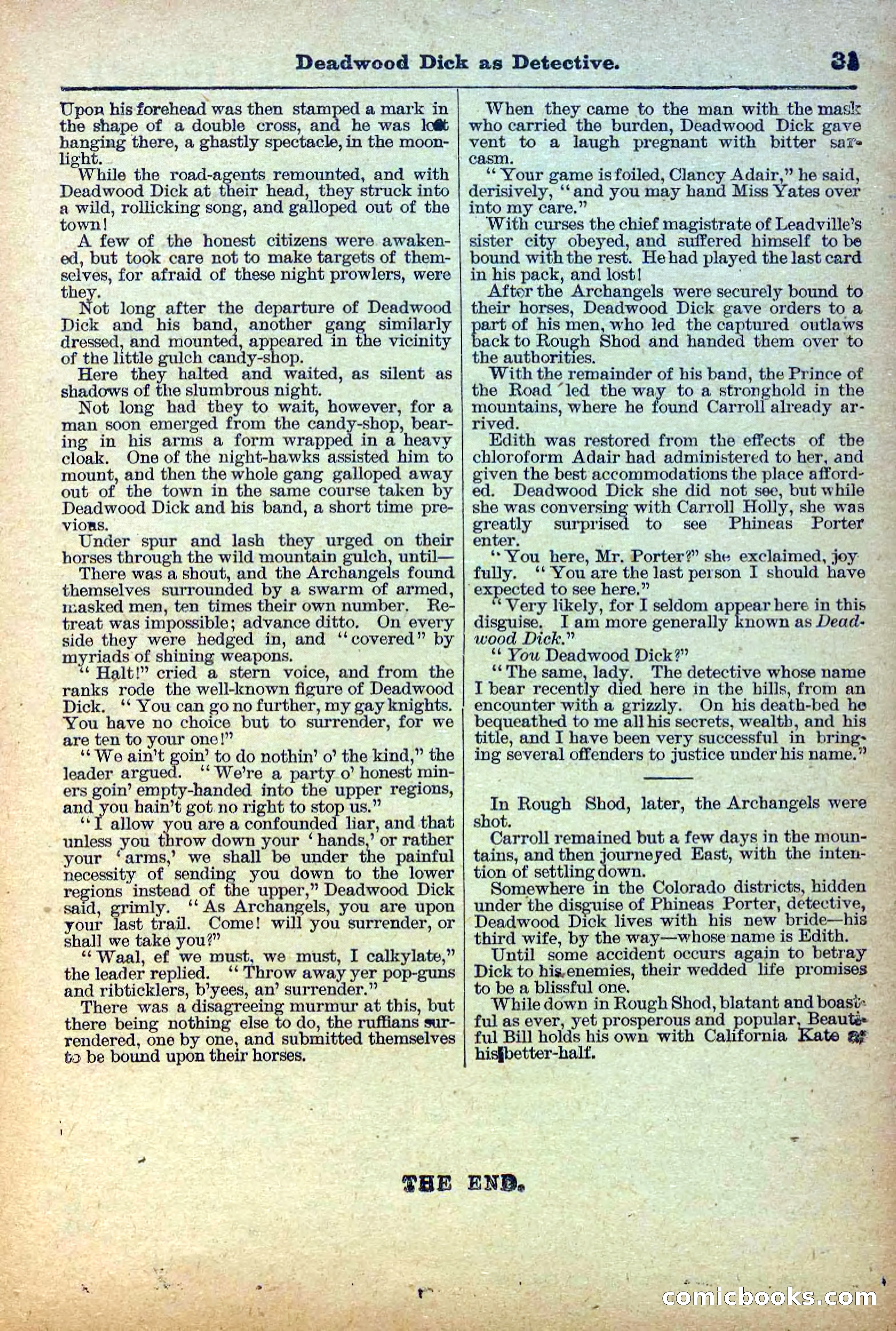 The Deadwood Dick Library, Vol. II, No. 24 — page 33 of 38