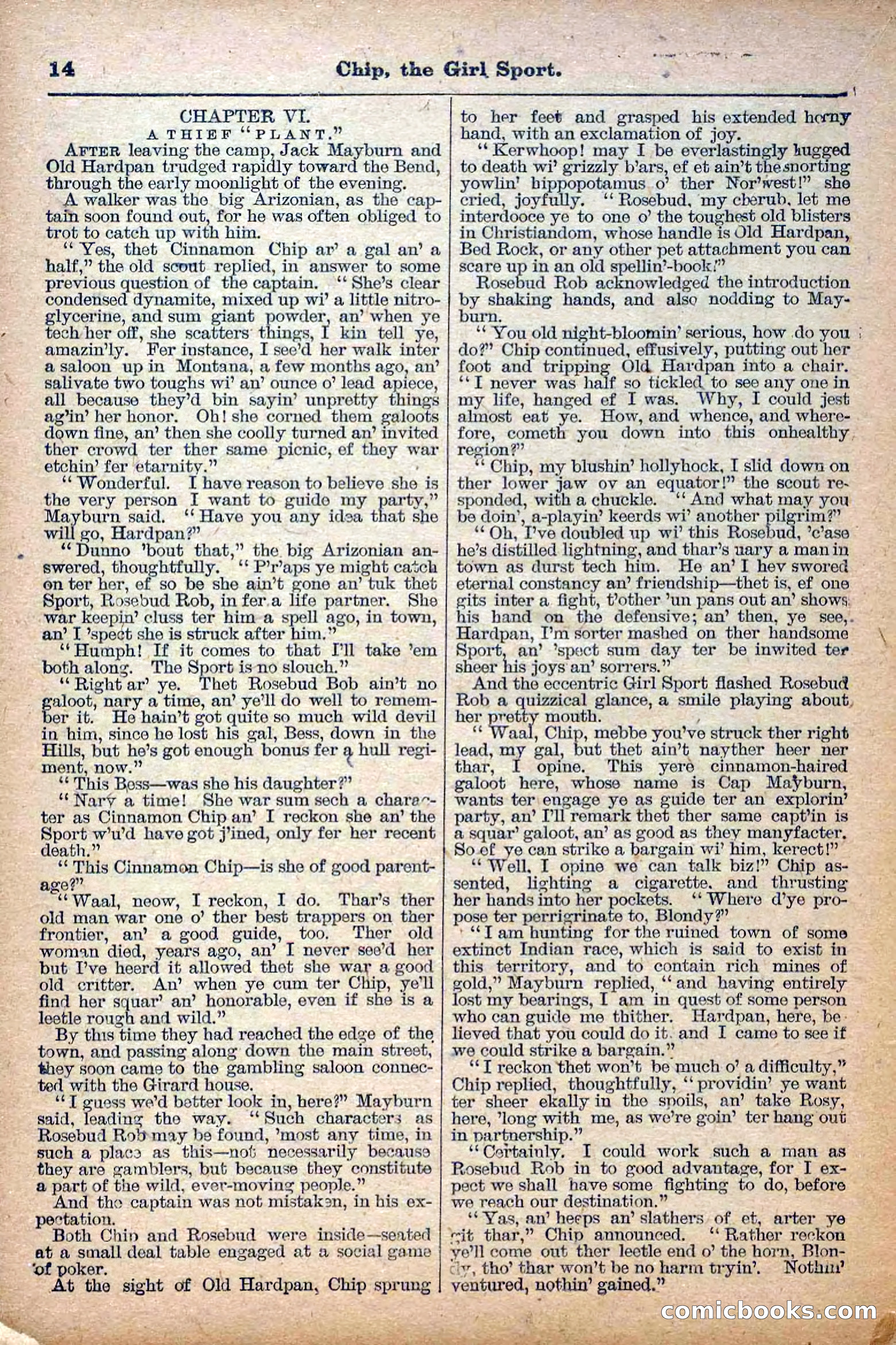 The Deadwood Dick Library, No. 27 — page 16 of 38
