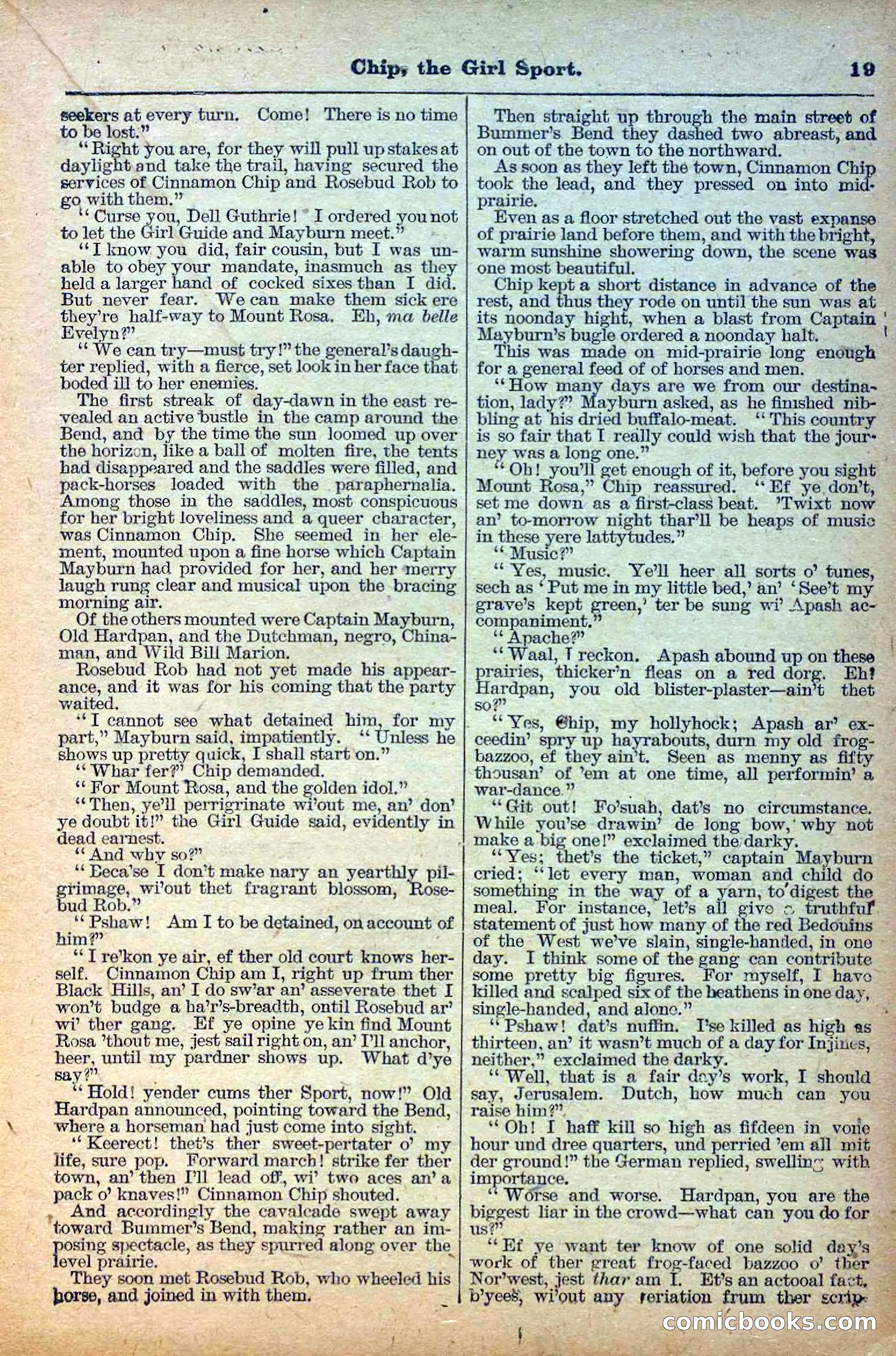 The Deadwood Dick Library, No. 27 — page 21 of 38
