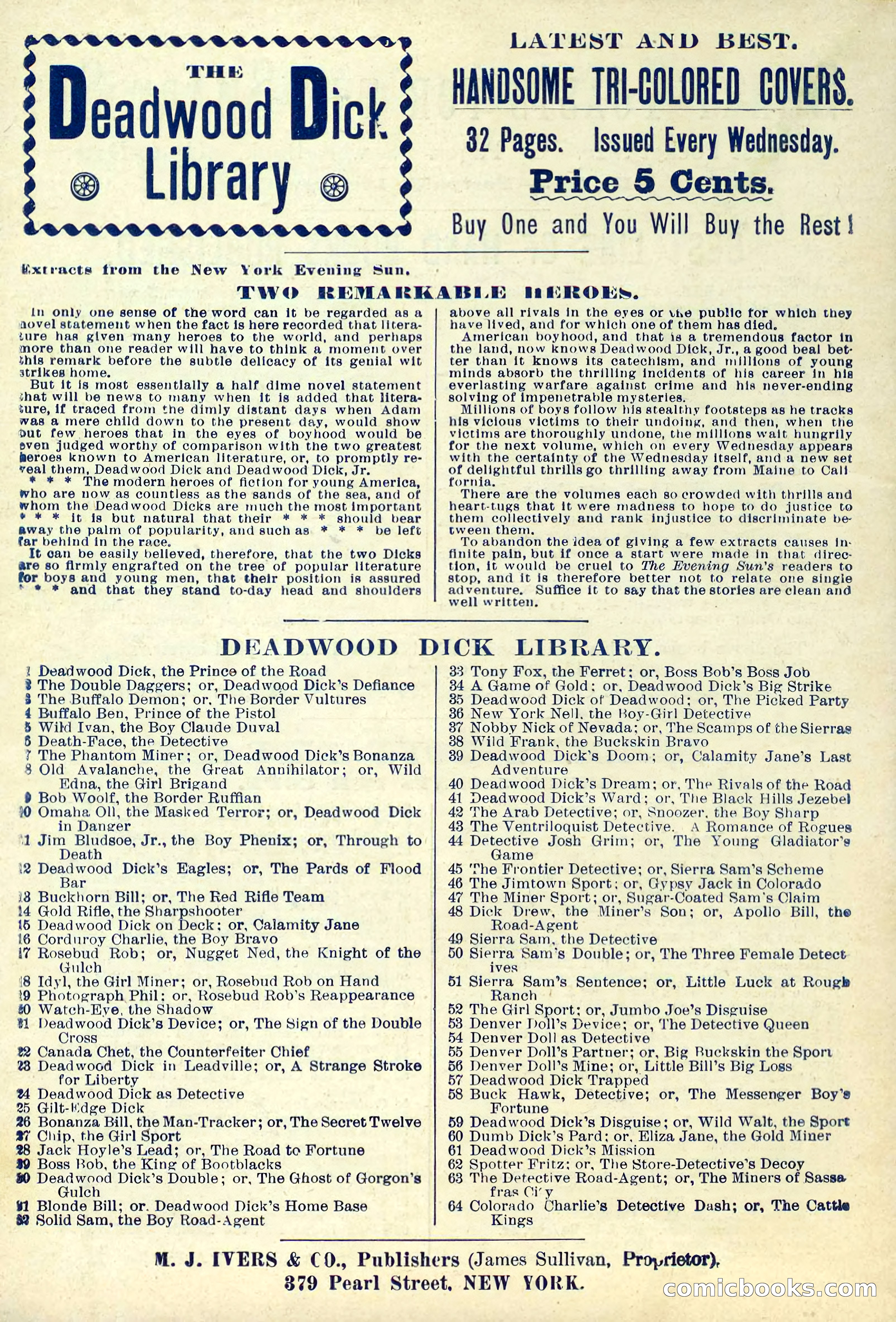 The Deadwood Dick Library, No. 27 — page 36 of 38