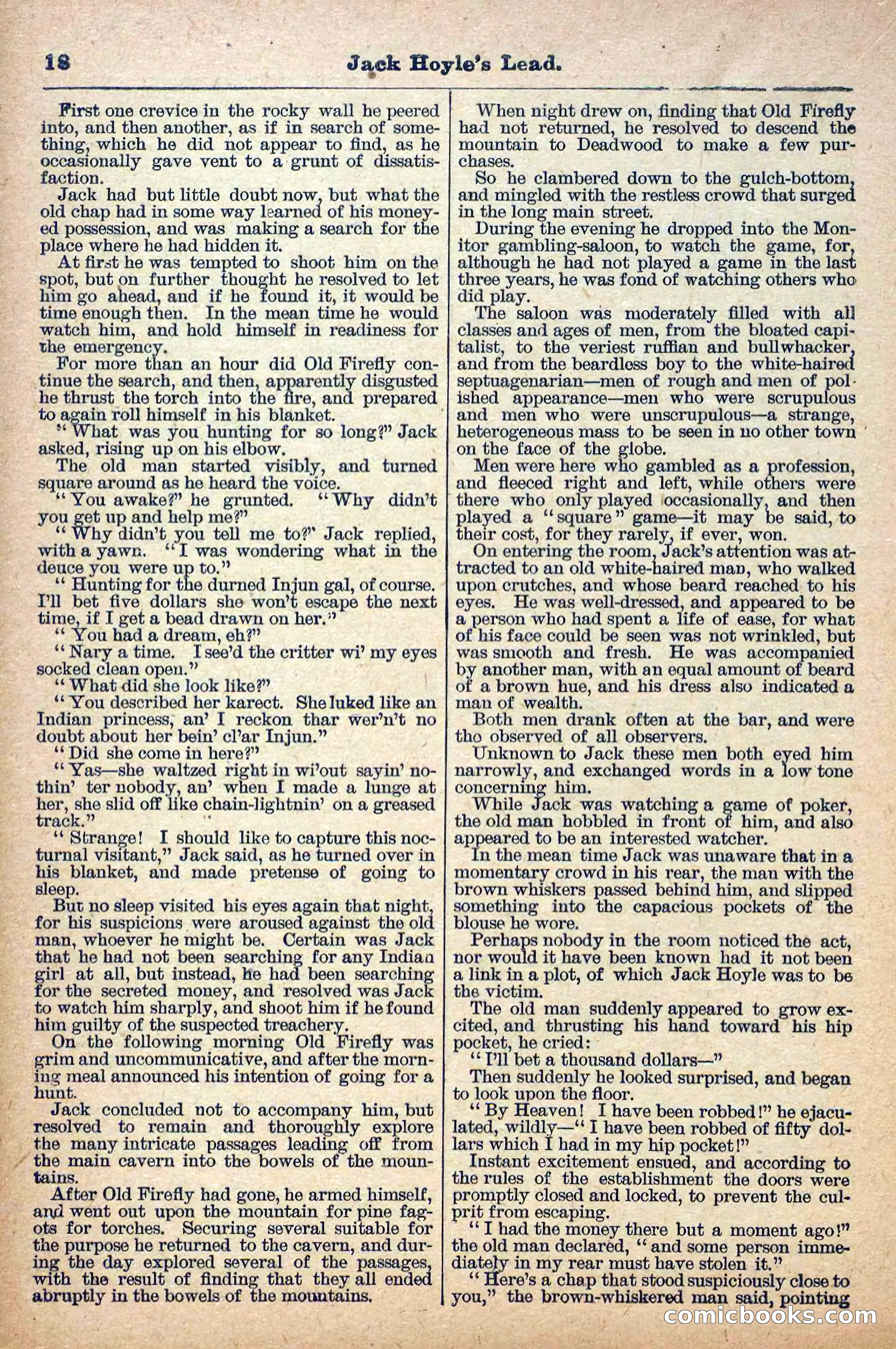 The Deadwood Dick Library, Vol. III, No. 28 — page 20 of 36