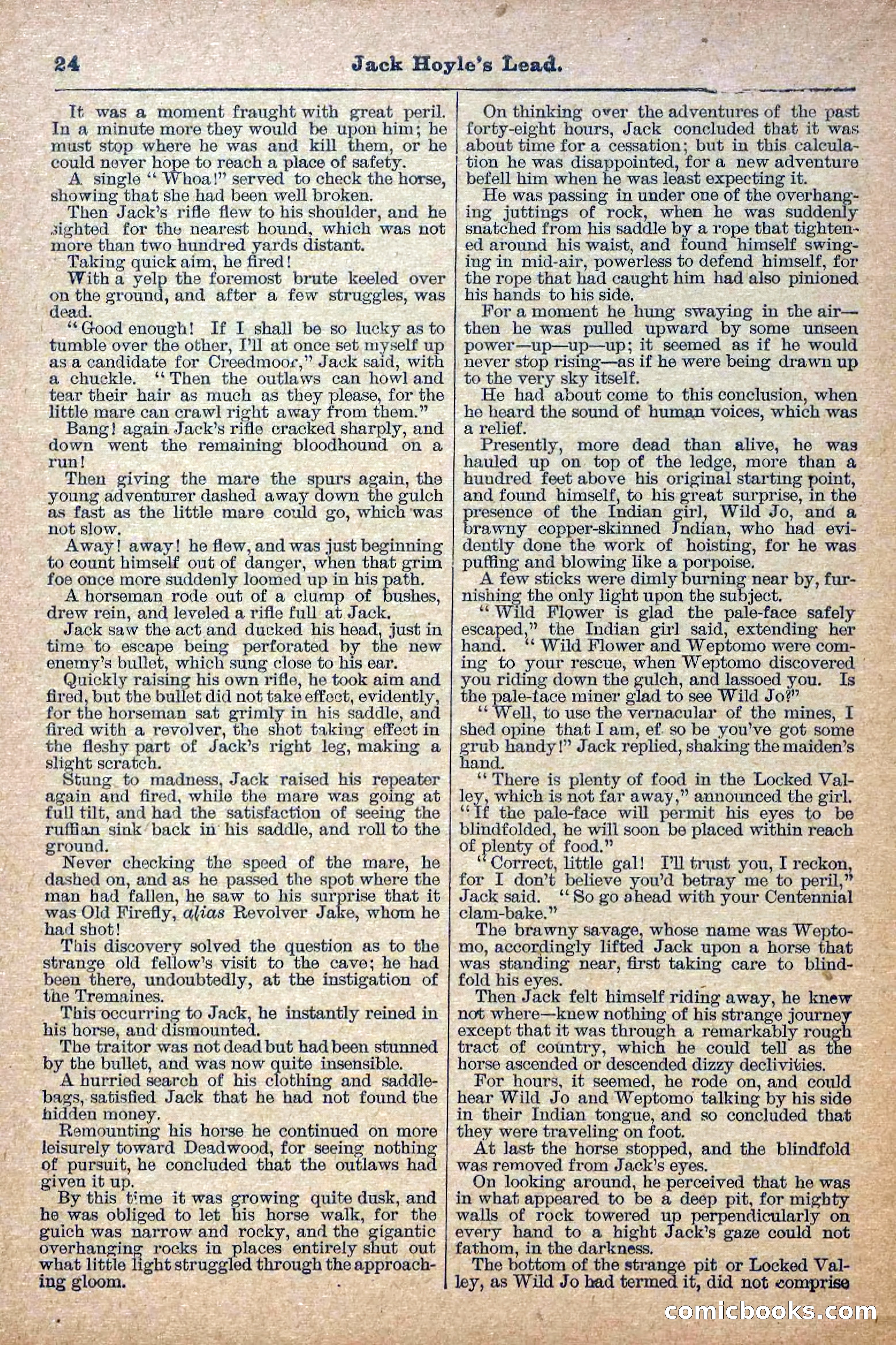 The Deadwood Dick Library, Vol. III, No. 28 — page 26 of 36
