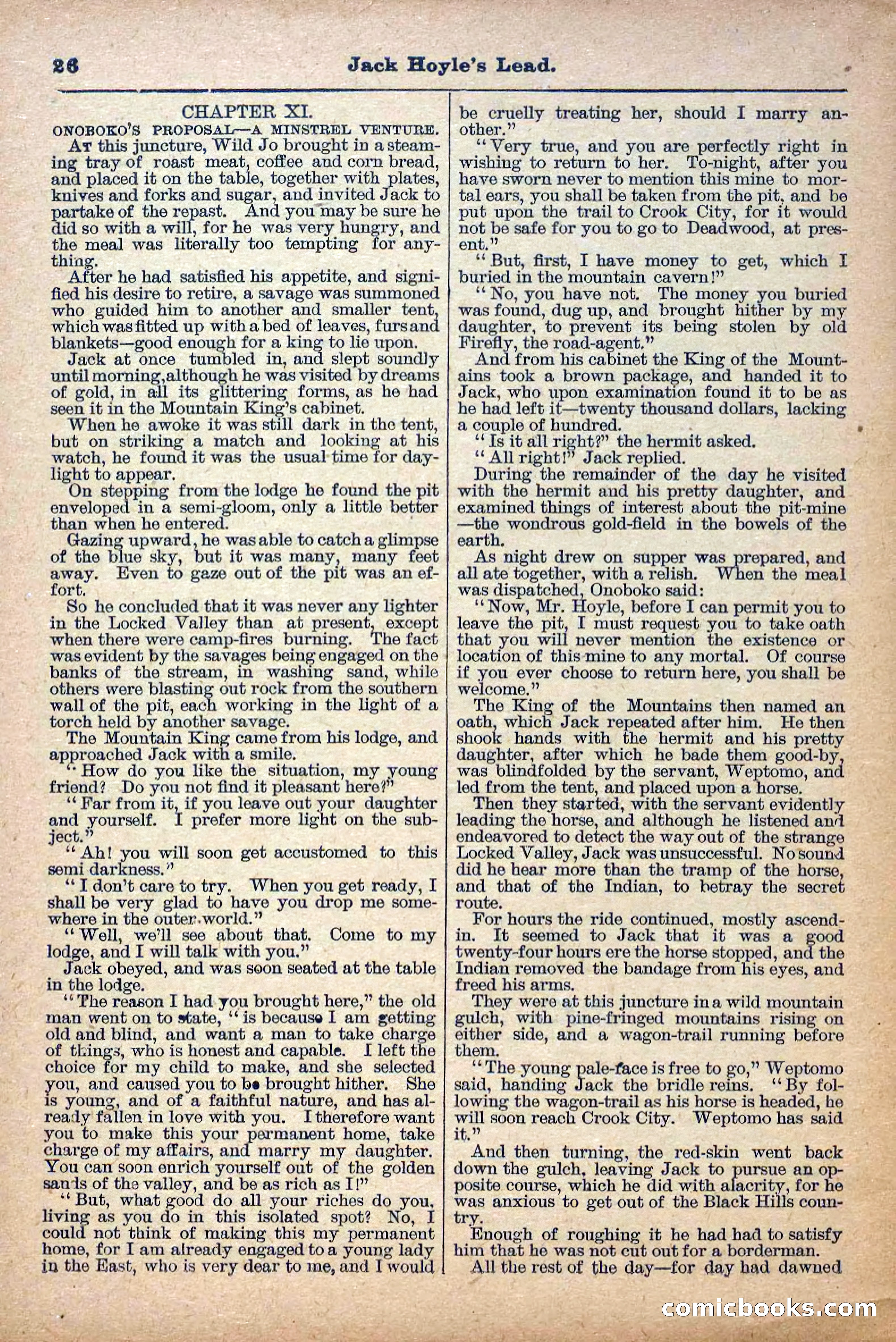 The Deadwood Dick Library, Vol. III, No. 28 — page 28 of 36