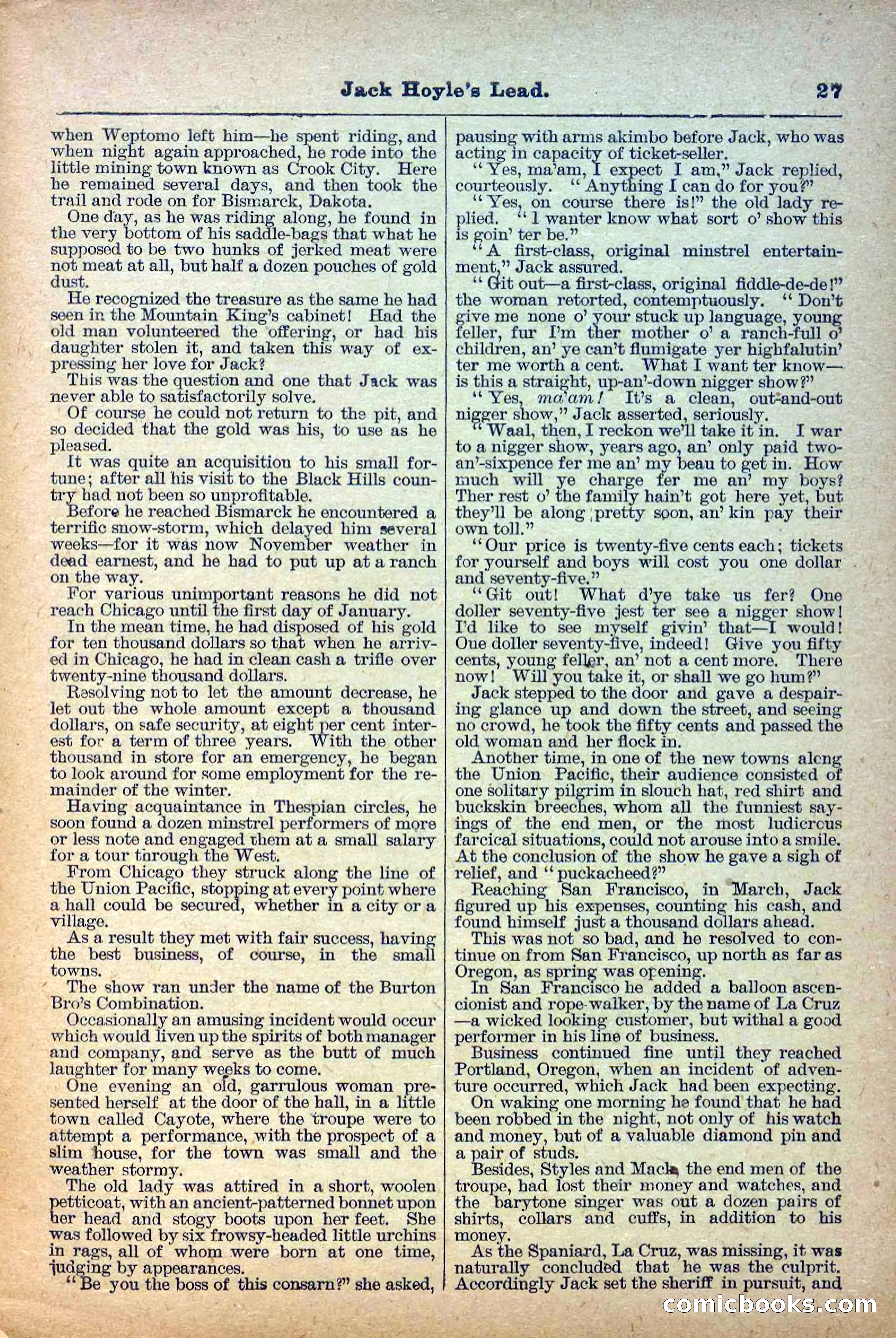 The Deadwood Dick Library, Vol. III, No. 28 — page 29 of 36