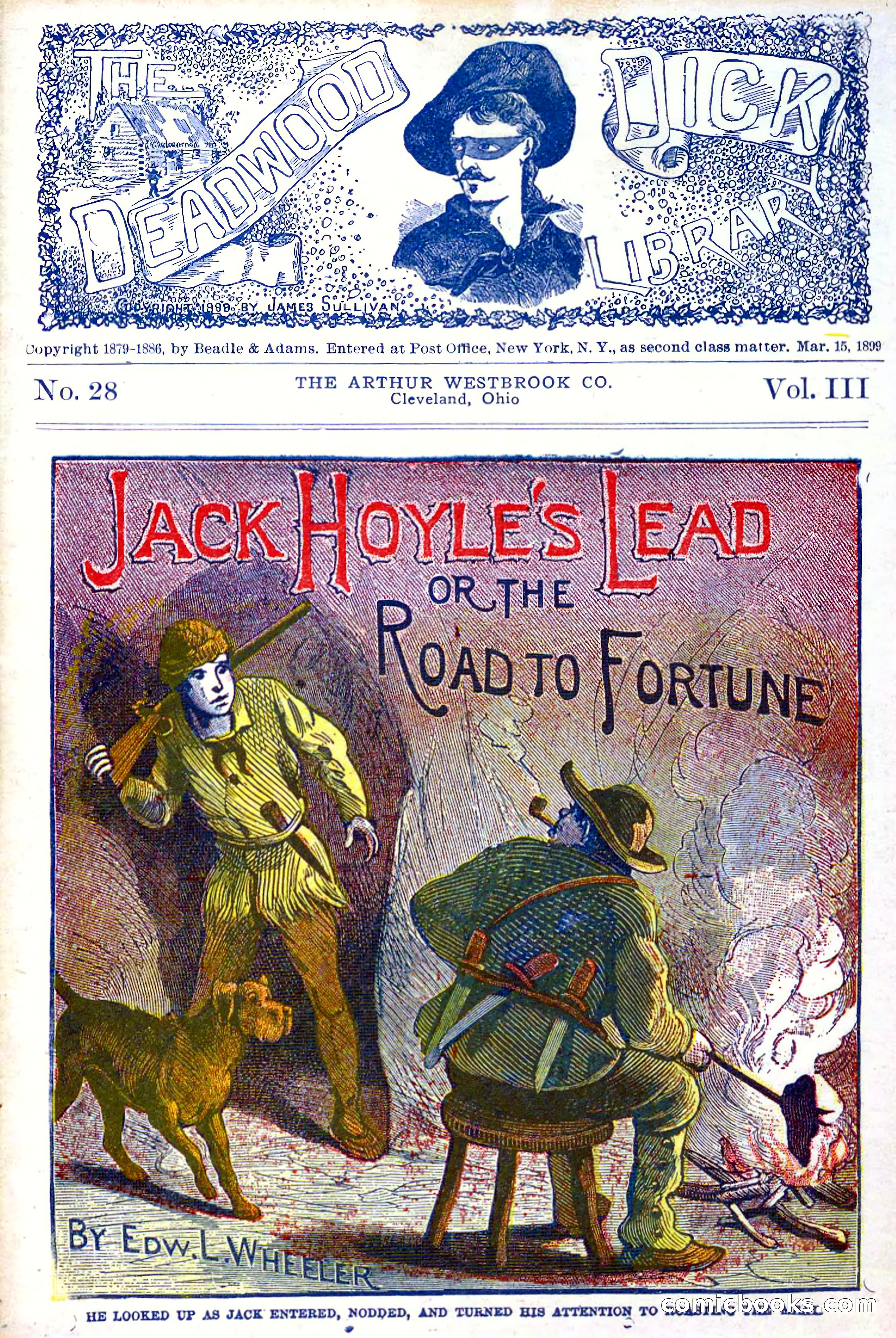 The Deadwood Dick Library, Vol. III, No. 28 — page 35 of 36