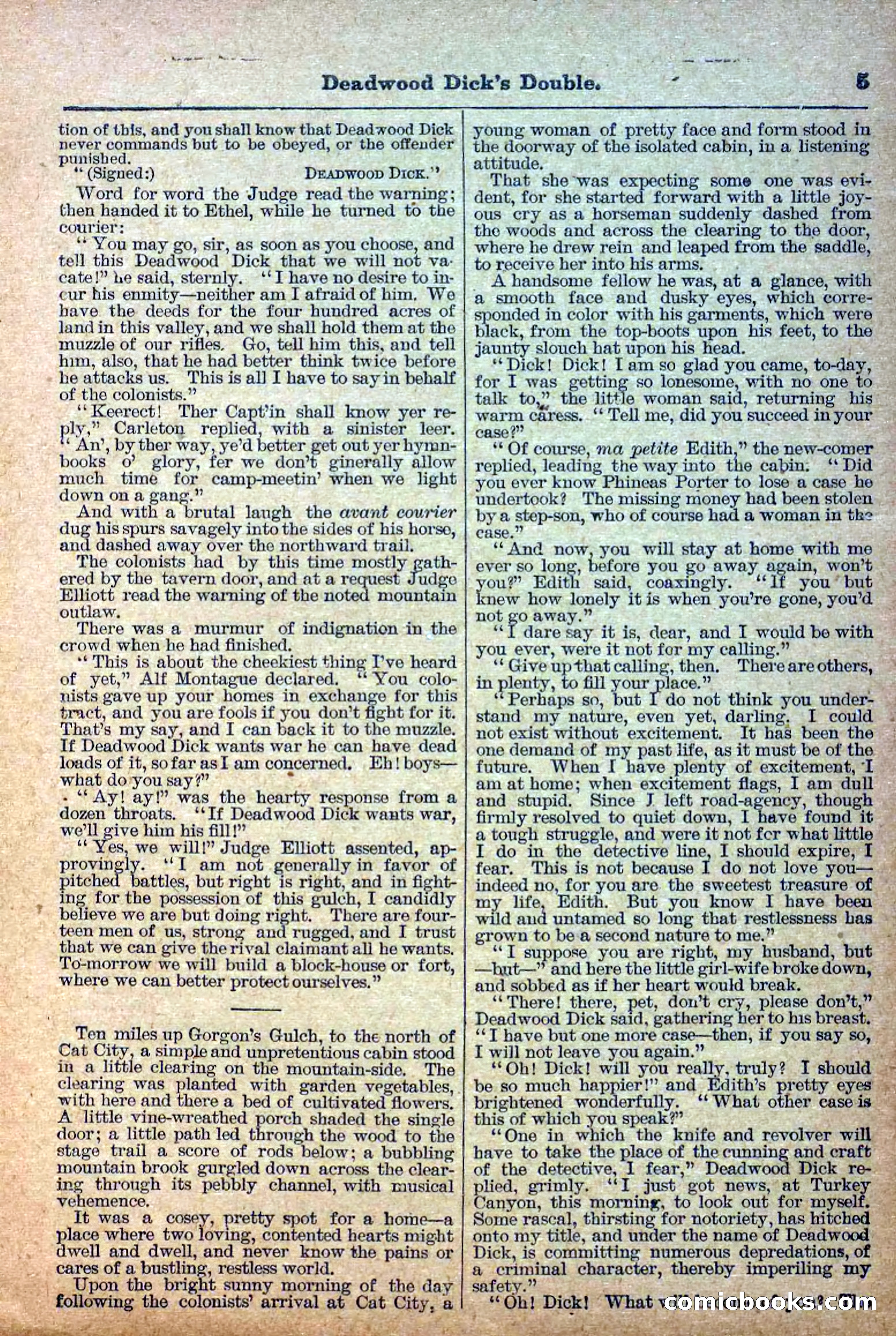 Deadwood Dick Library, Vol. III, No. 30 — page 7 of 40