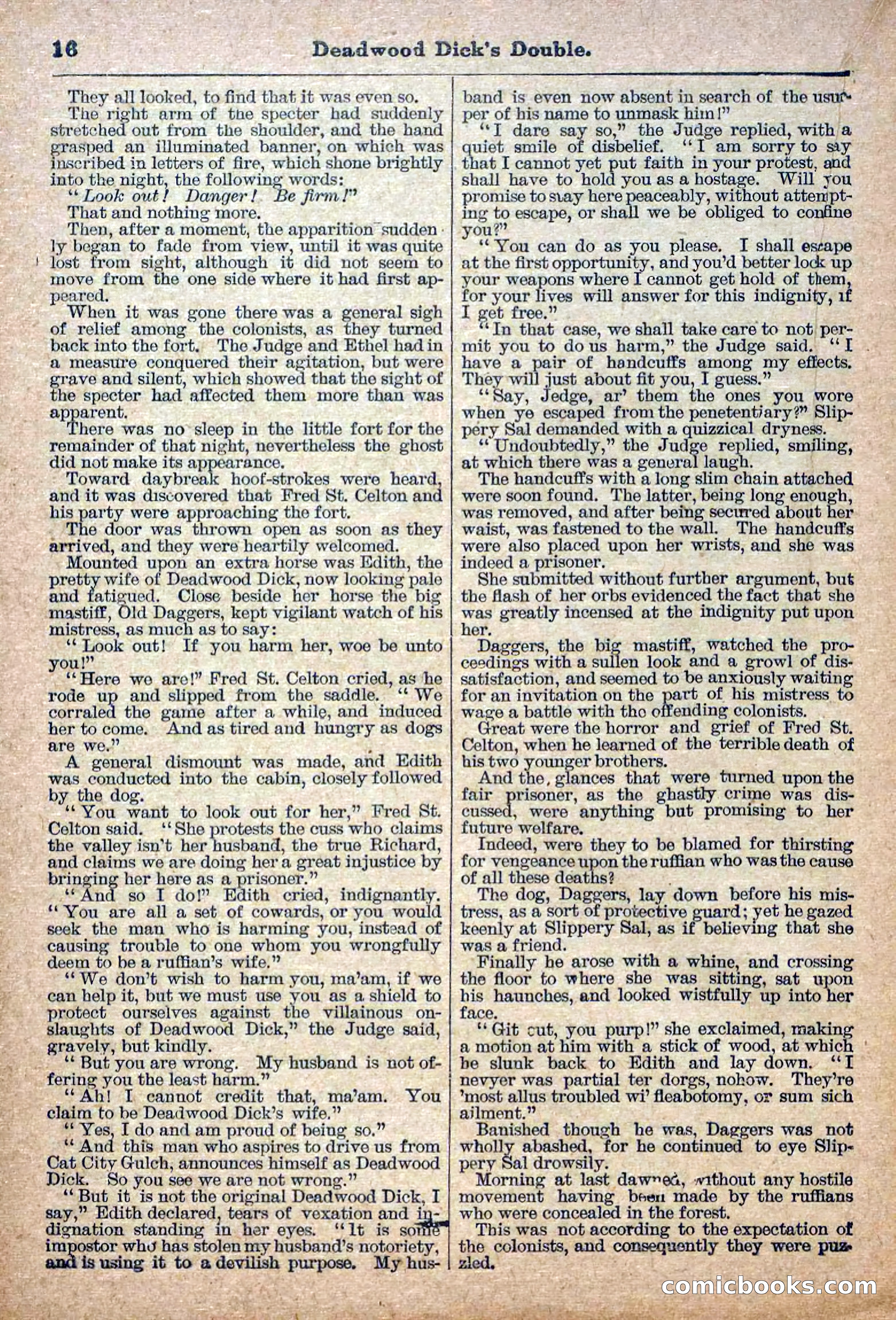 Deadwood Dick Library, Vol. III, No. 30 — page 18 of 40