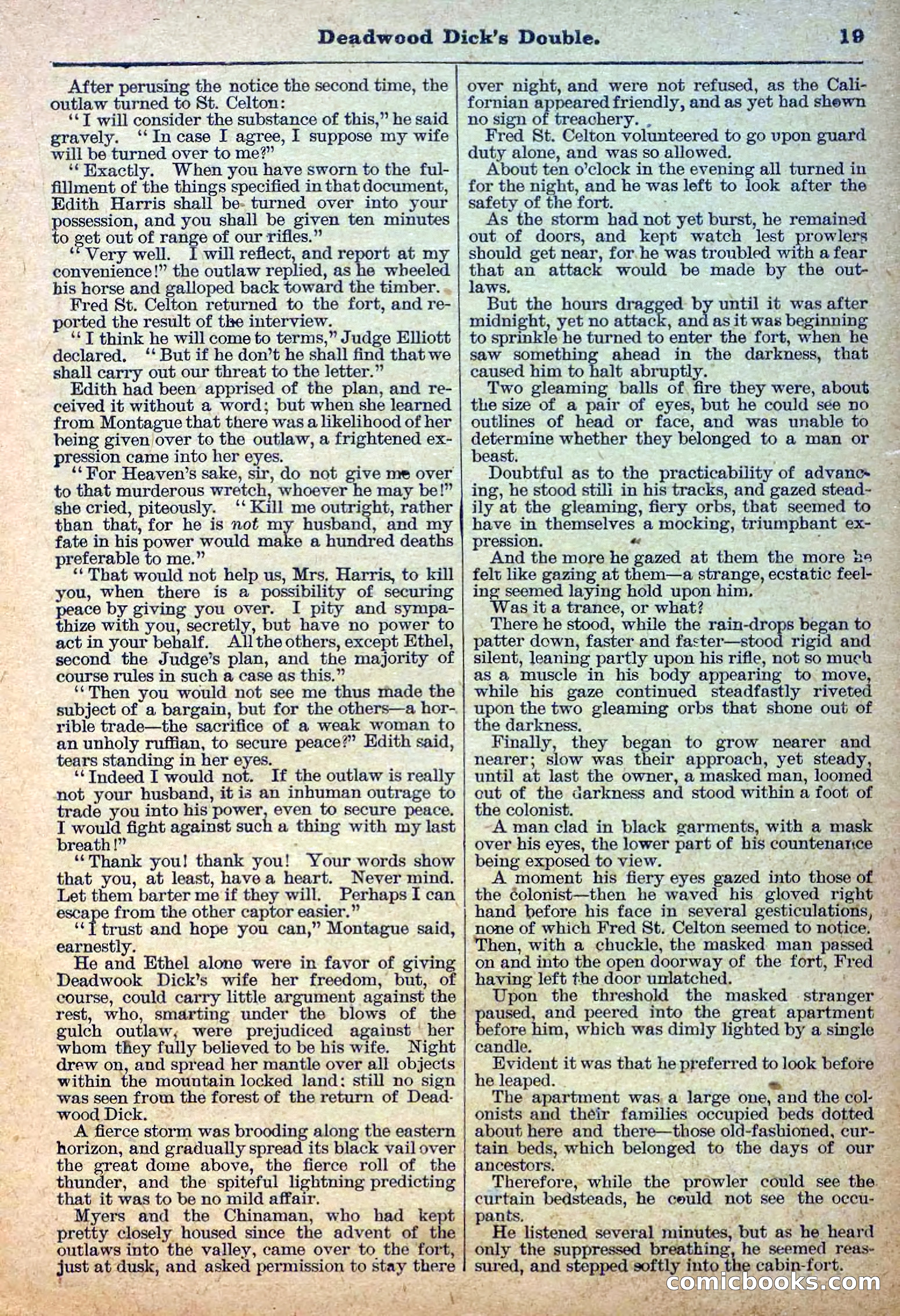 Deadwood Dick Library, Vol. III, No. 30 — page 21 of 40