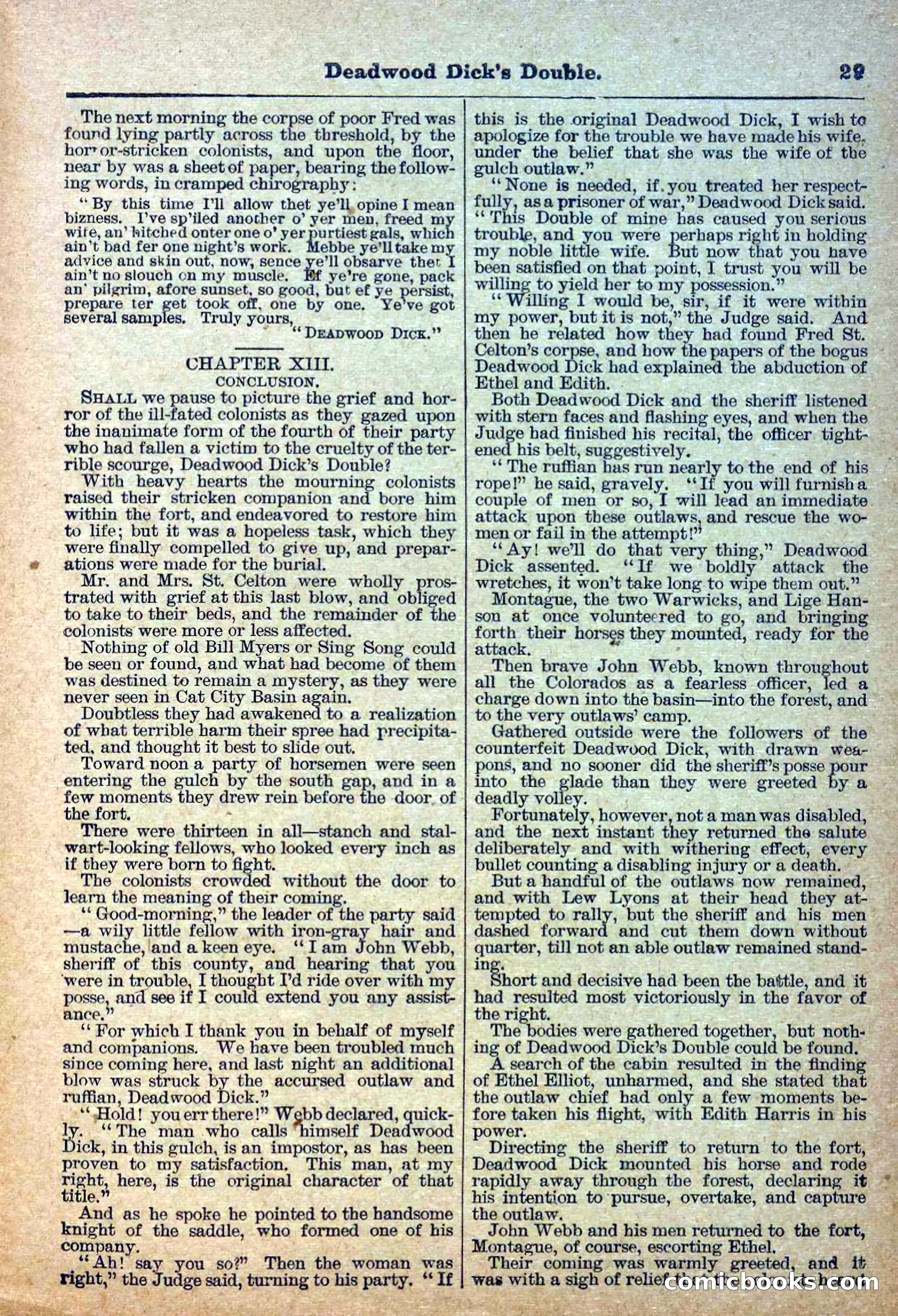Deadwood Dick Library, Vol. III, No. 30 — page 31 of 40