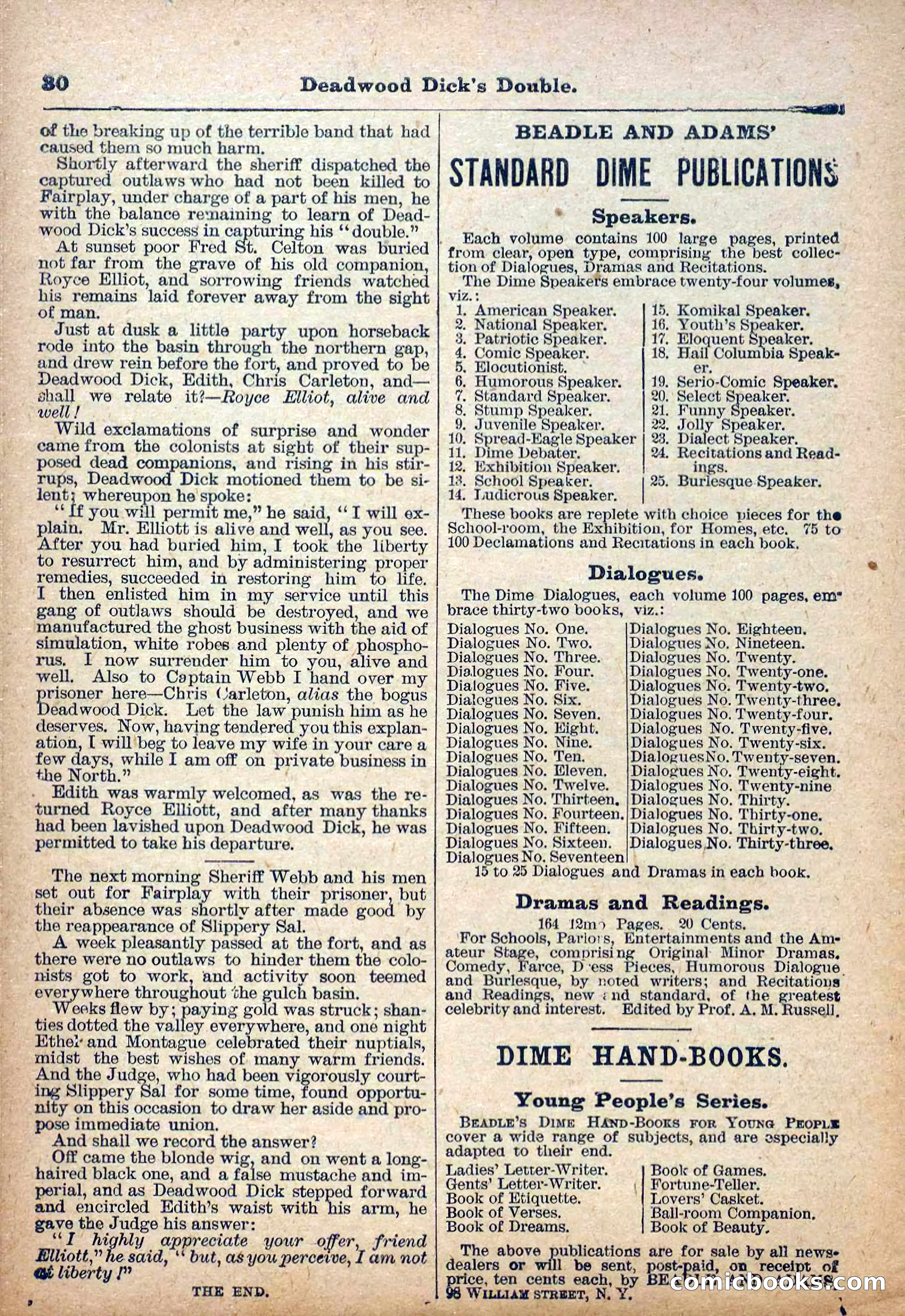 Deadwood Dick Library, Vol. III, No. 30 — page 32 of 40