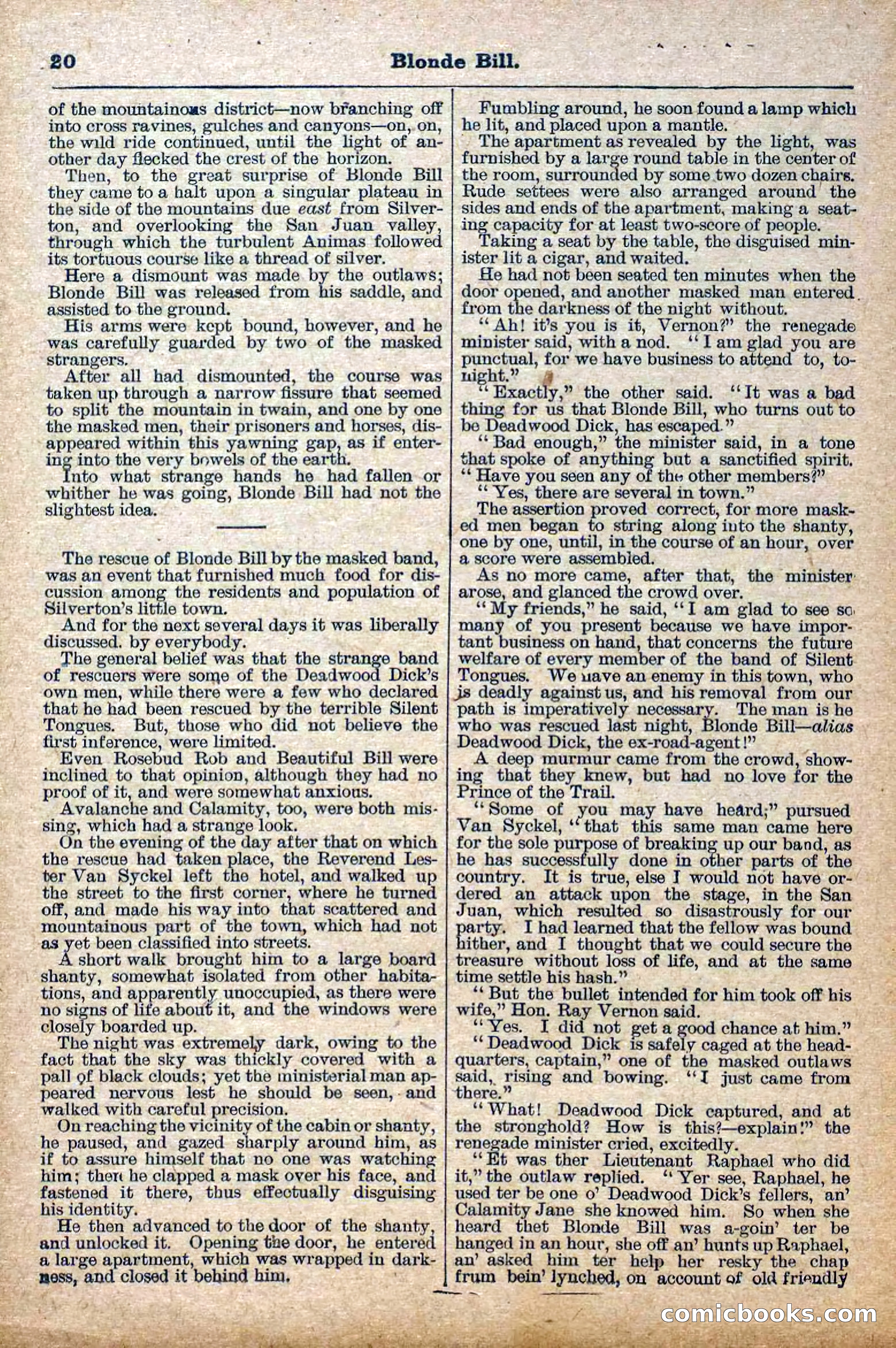 Deadwood Dick Library, Vol. III, No. 31 — page 22 of 42