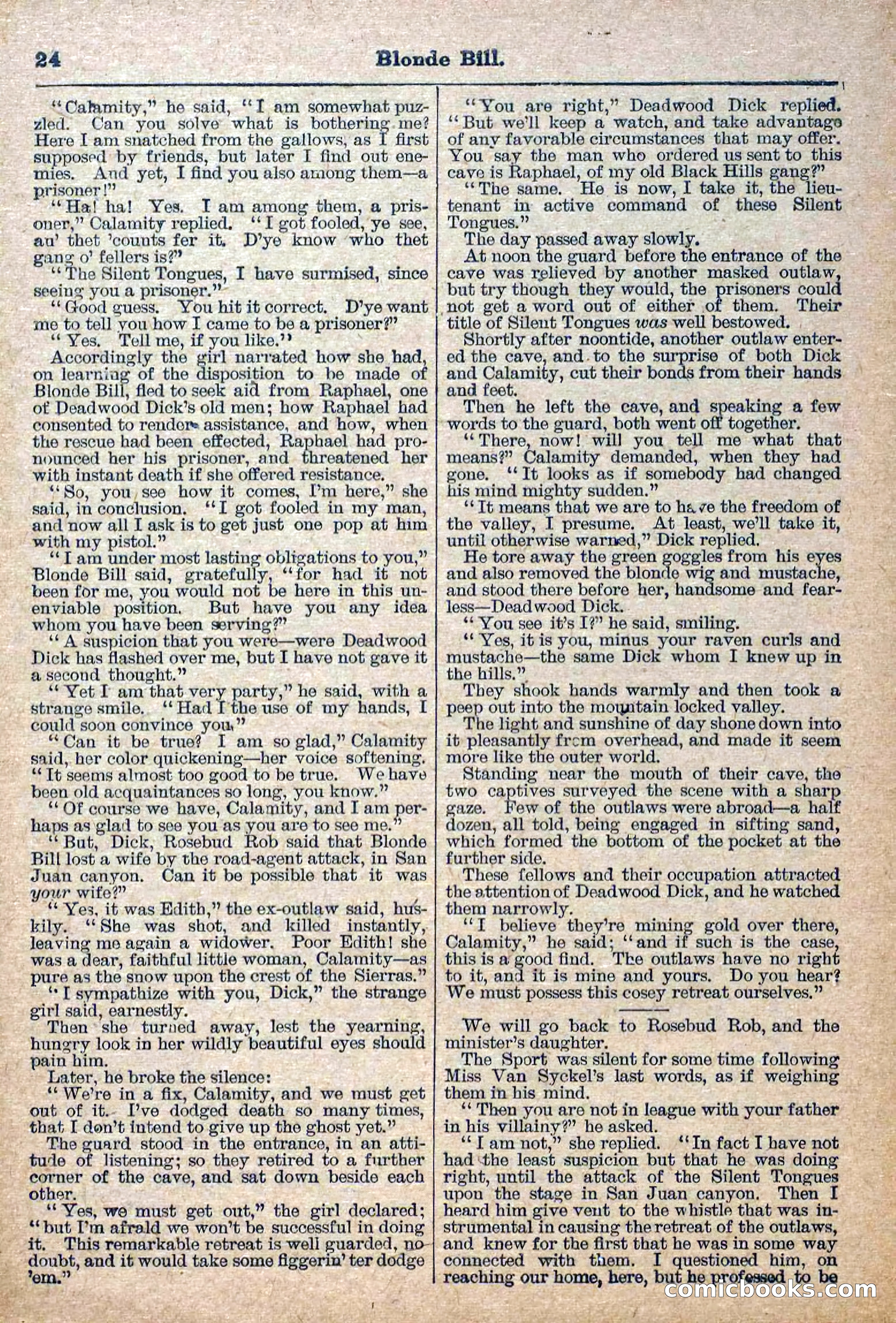 Deadwood Dick Library, Vol. III, No. 31 — page 26 of 42