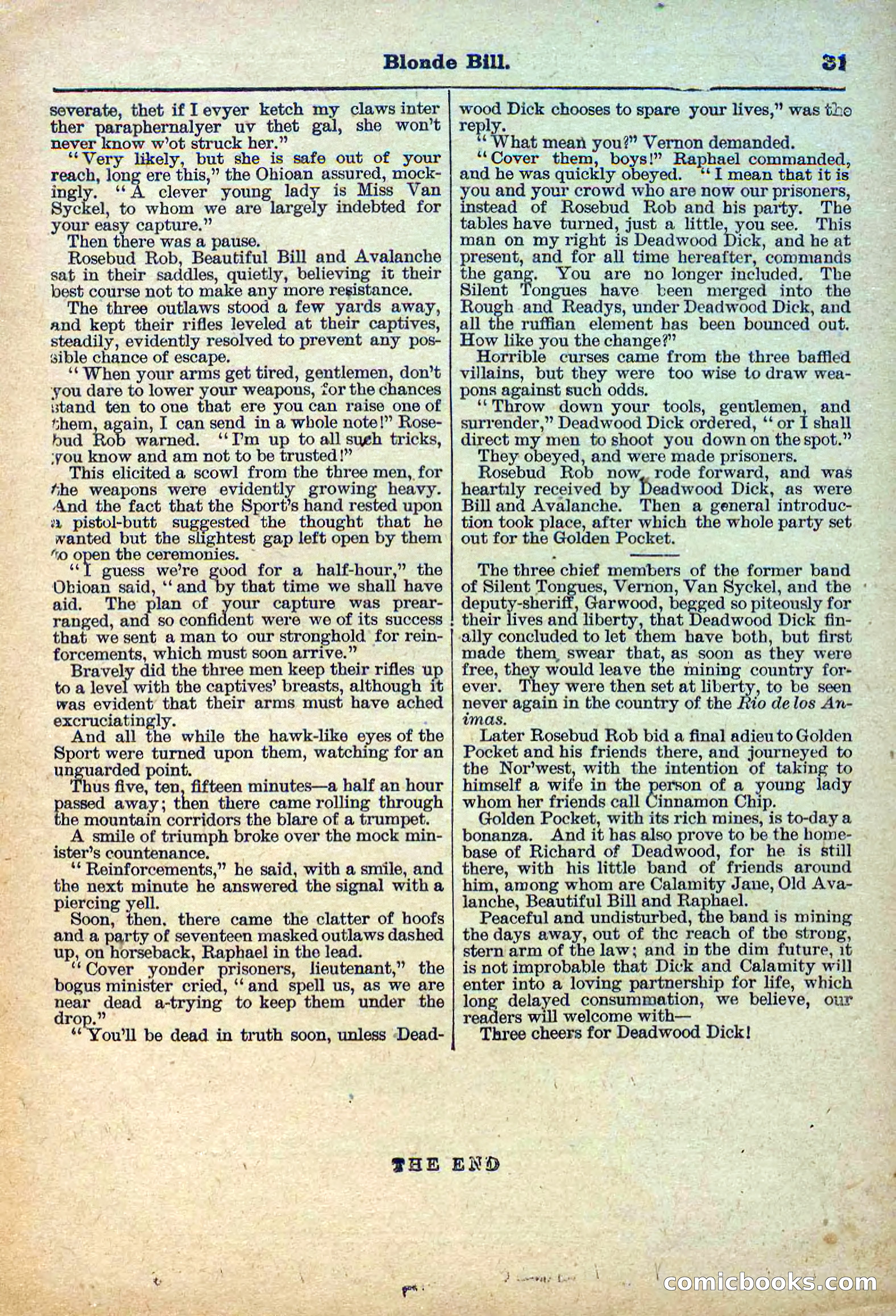 Deadwood Dick Library, Vol. III, No. 31 — page 33 of 42