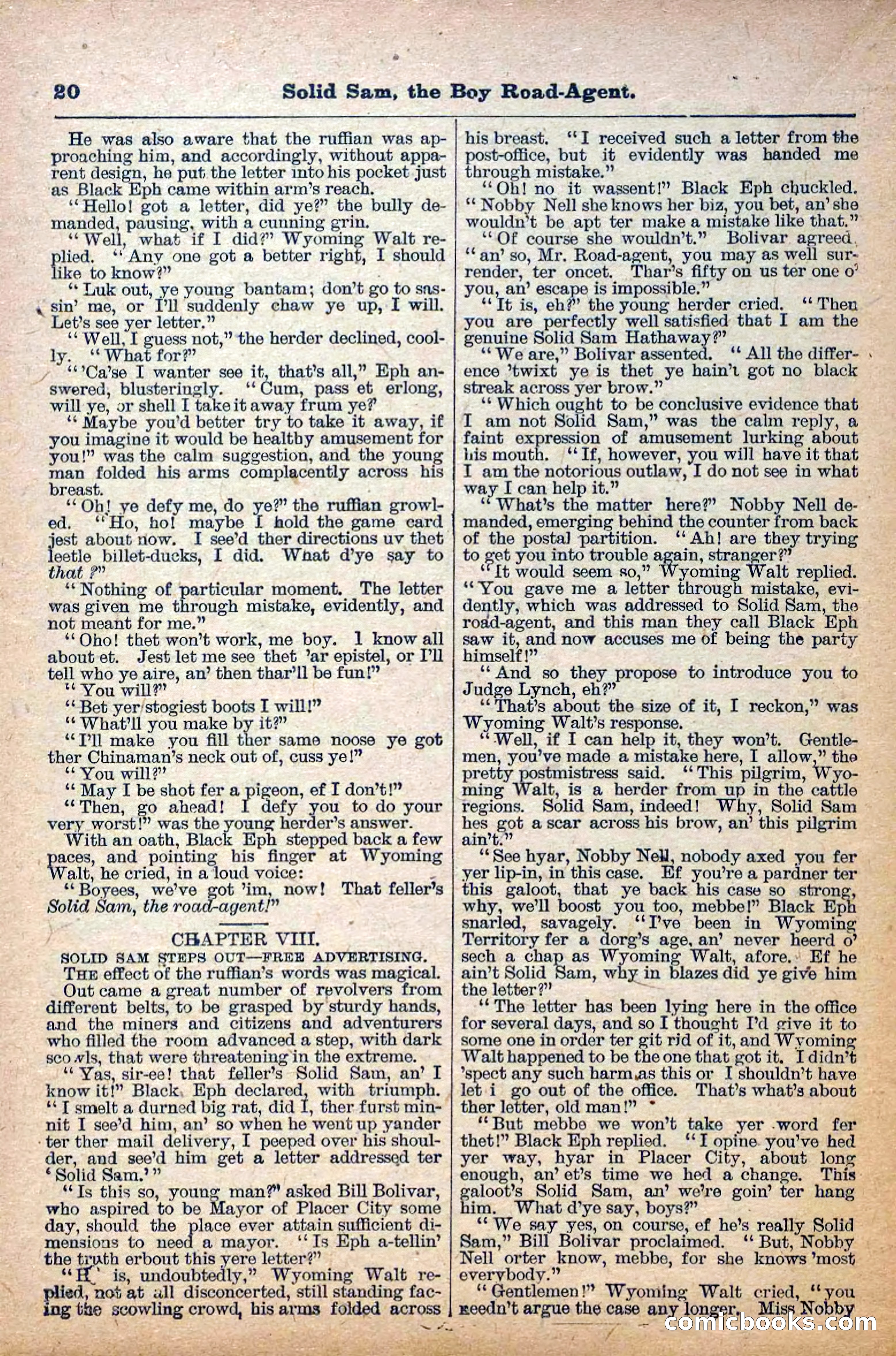 Deadwood Dick Library, Vol. III, No. 32 — page 22 of 42