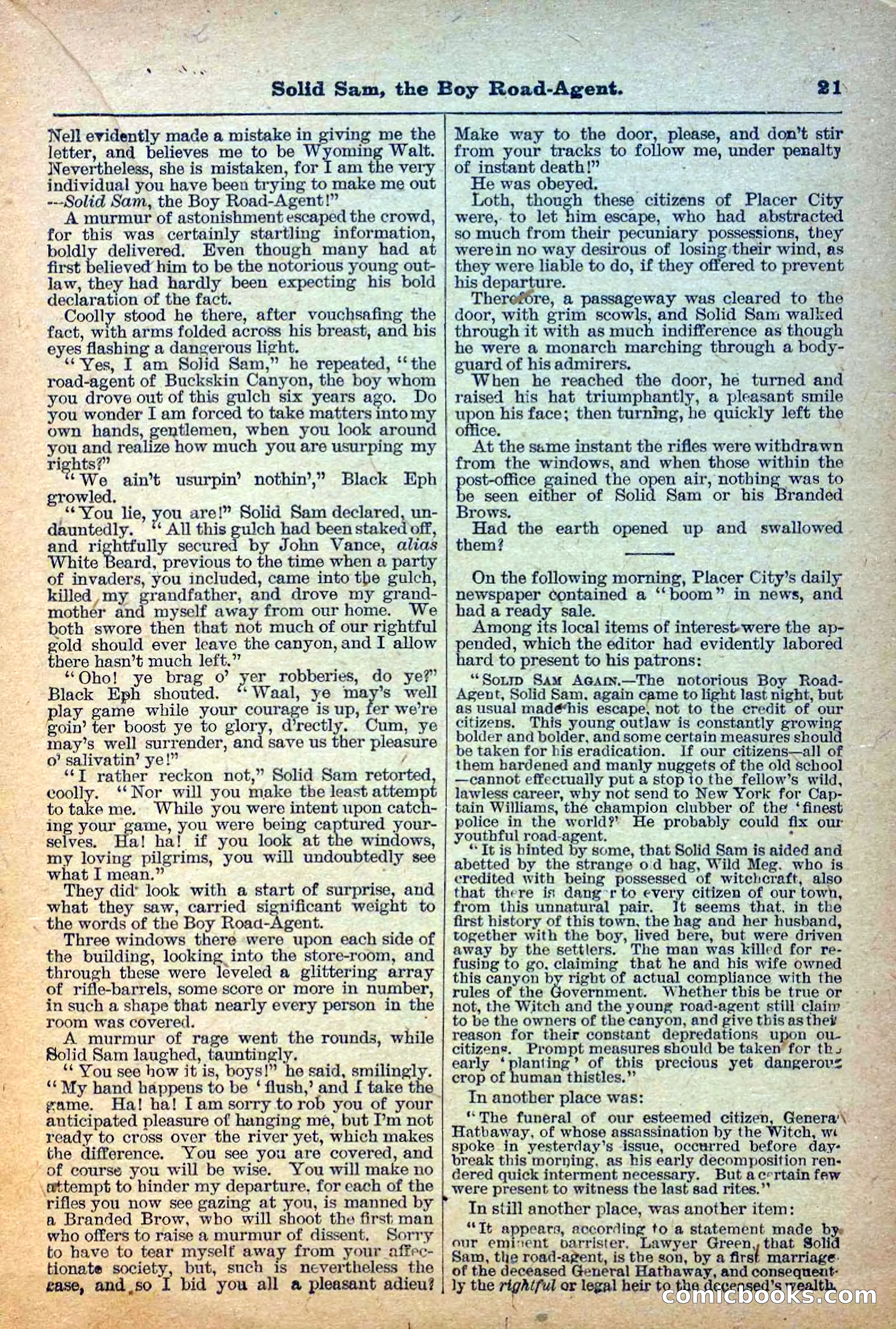 Deadwood Dick Library, Vol. III, No. 32 — page 23 of 42
