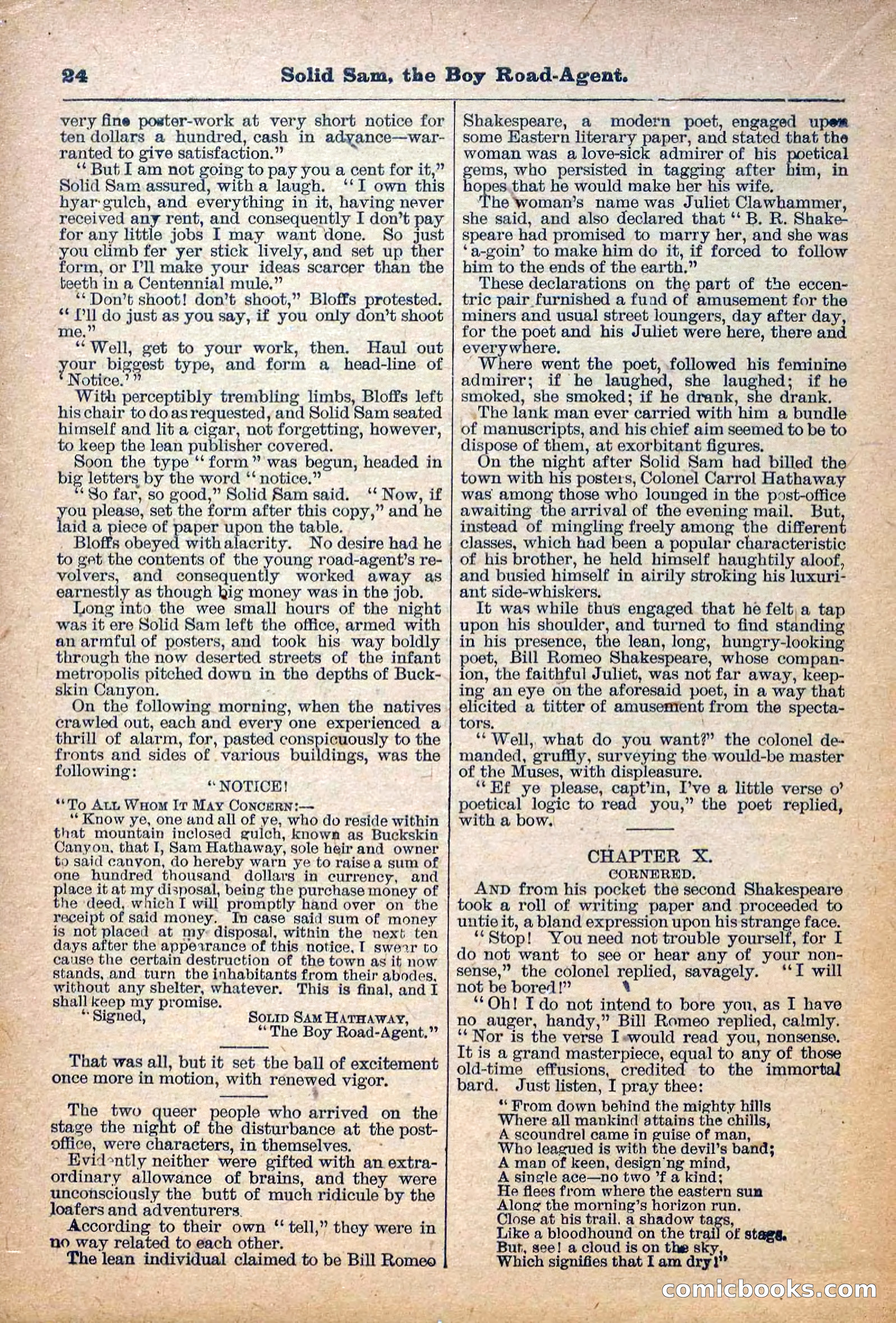 Deadwood Dick Library, Vol. III, No. 32 — page 26 of 42