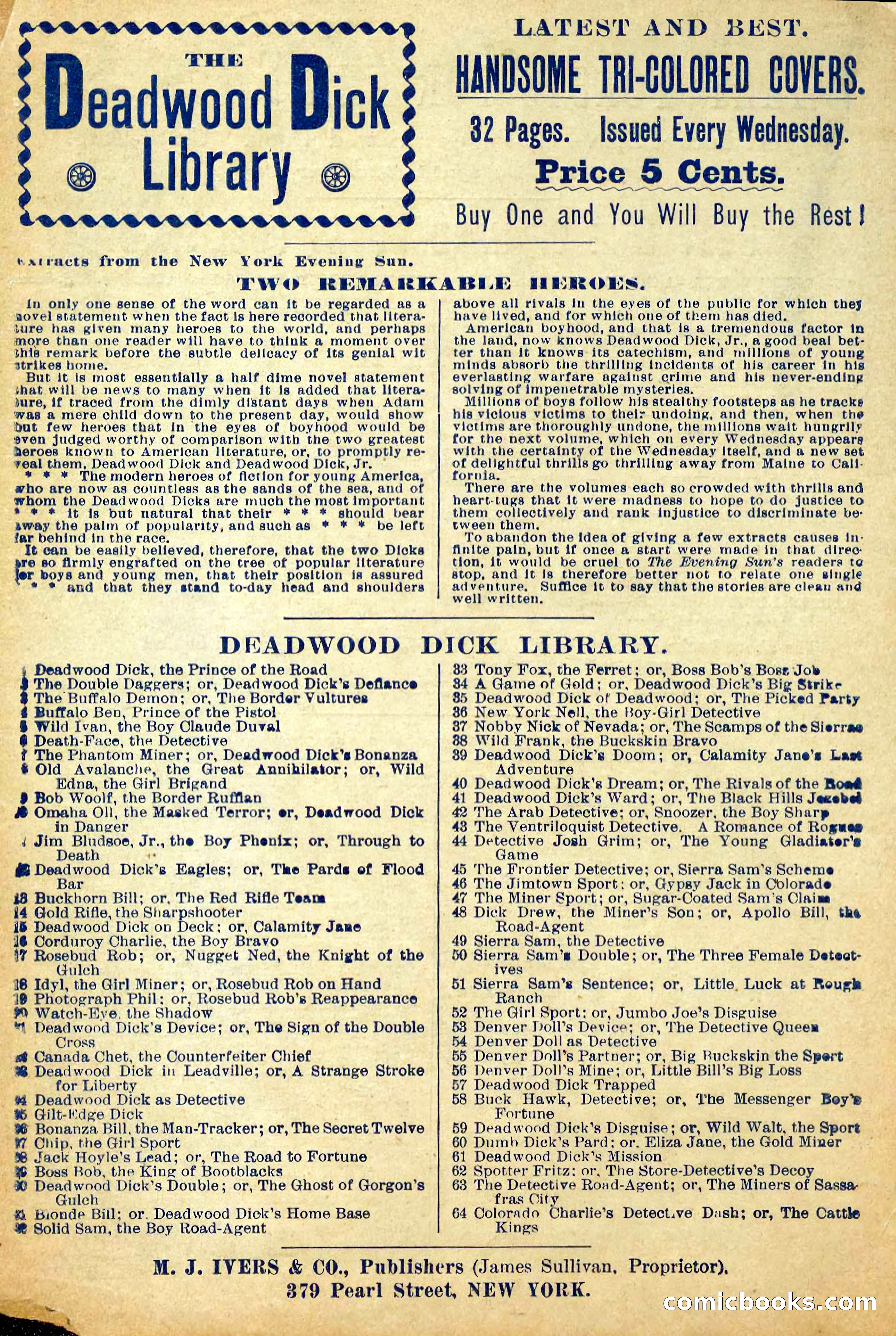 The Deadwood Dick Library, Vol. III, No. 33 — page 36 of 39