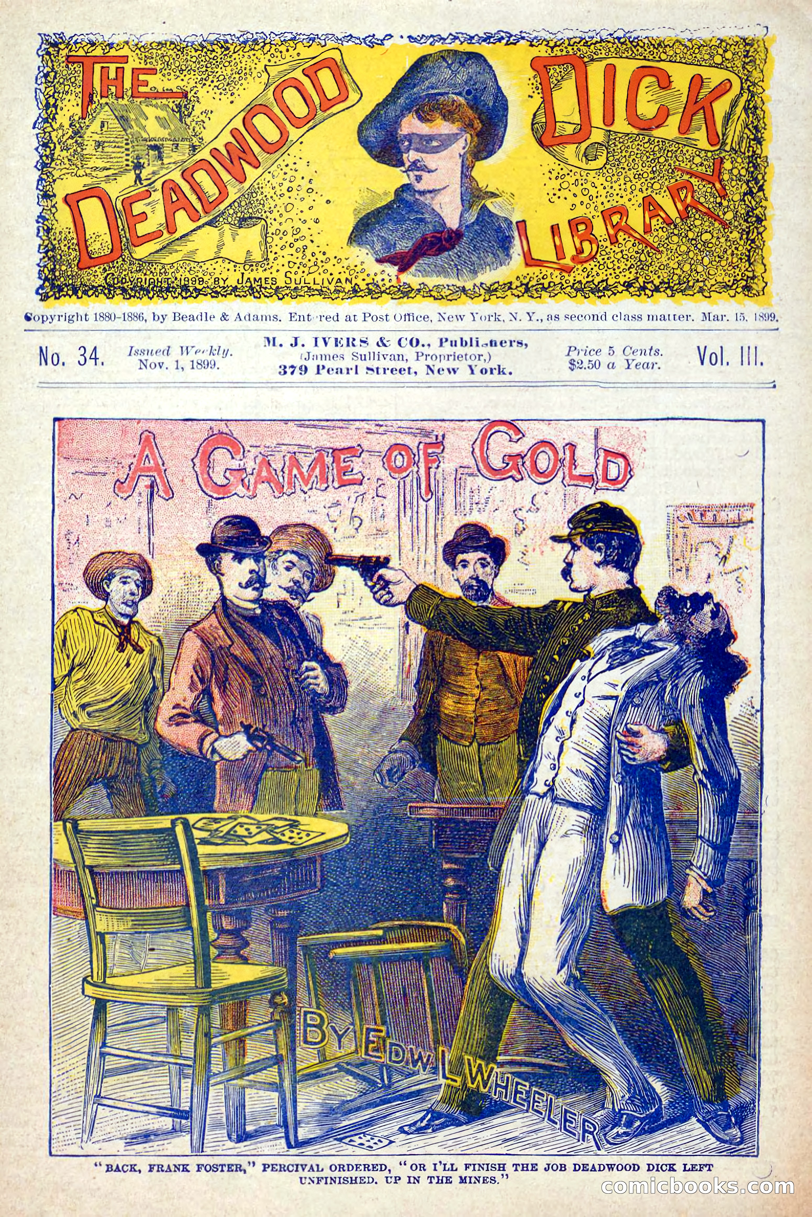 The Deadwood Dick Library, Vol. III, No. 34