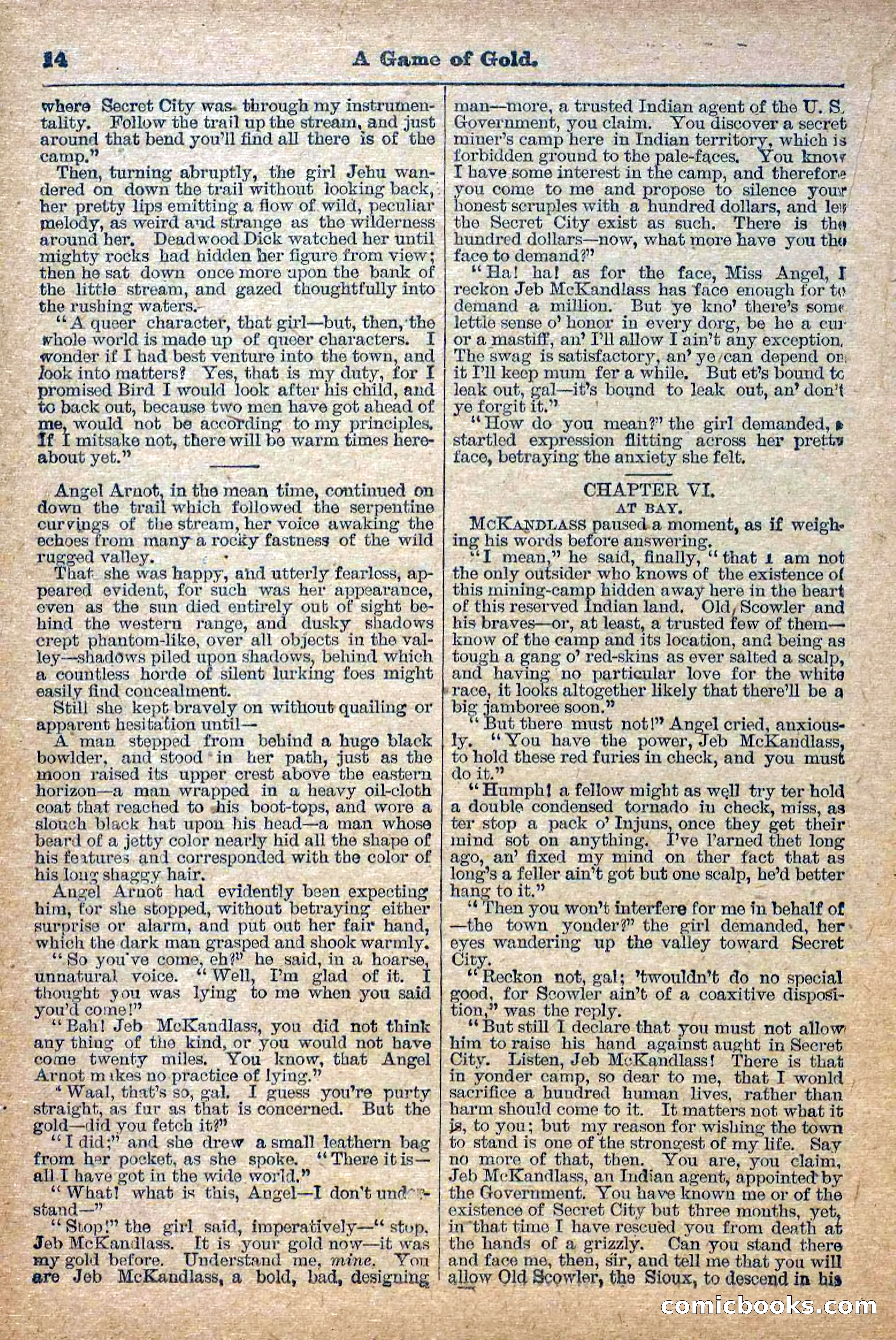 The Deadwood Dick Library, Vol. III, No. 34 — page 16 of 42