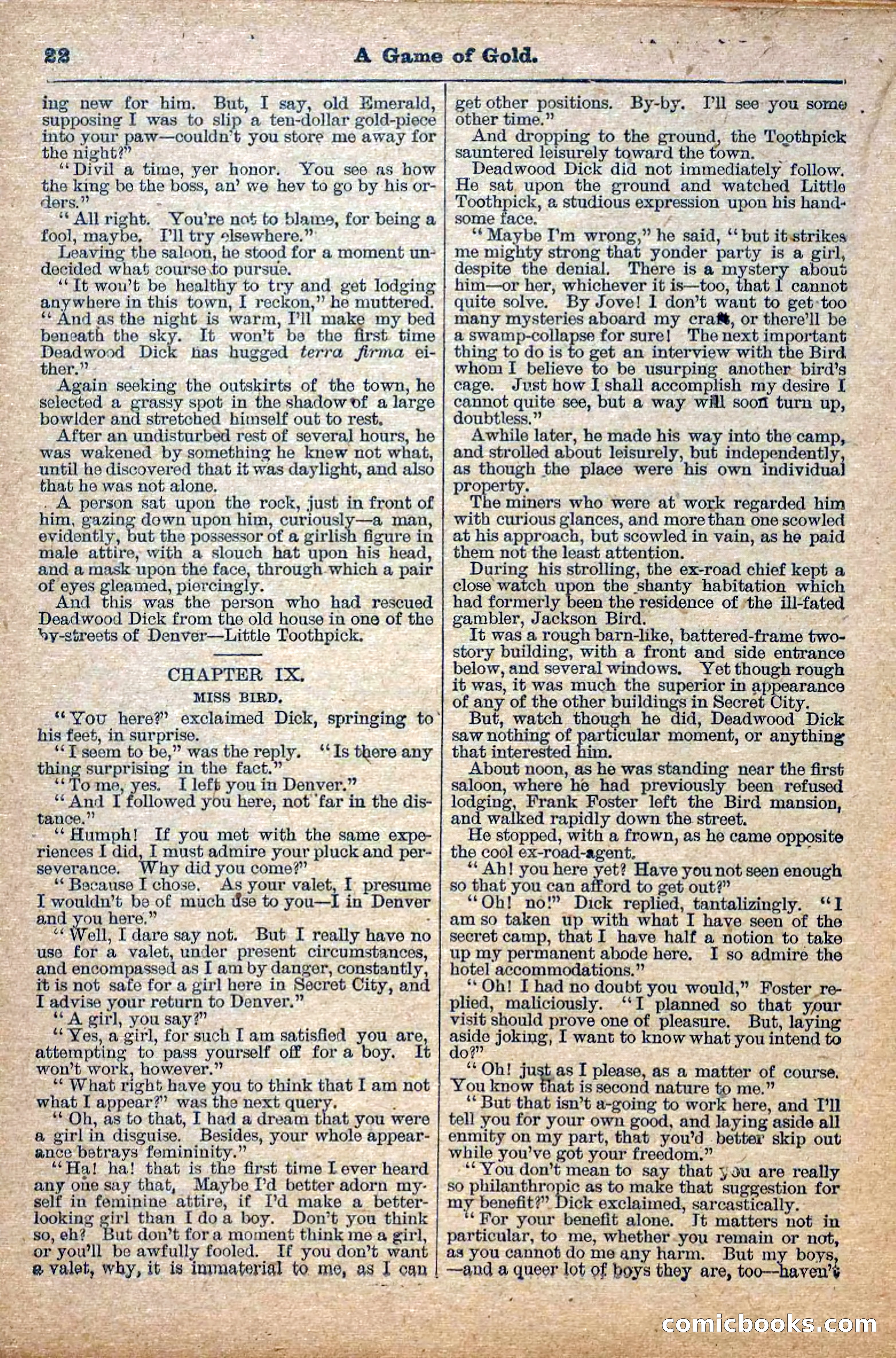 The Deadwood Dick Library, Vol. III, No. 34 — page 24 of 42