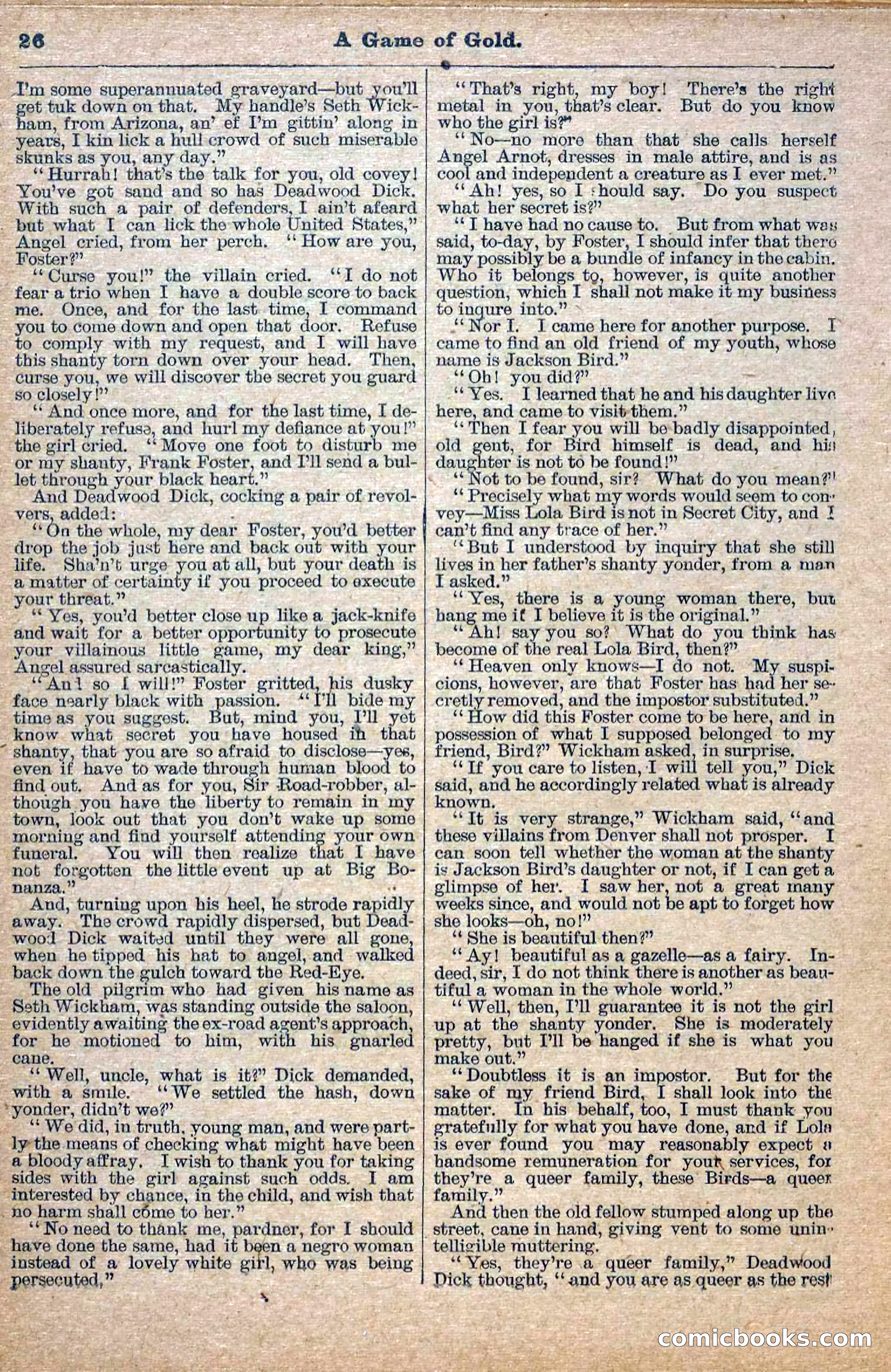 The Deadwood Dick Library, Vol. III, No. 34 — page 28 of 42