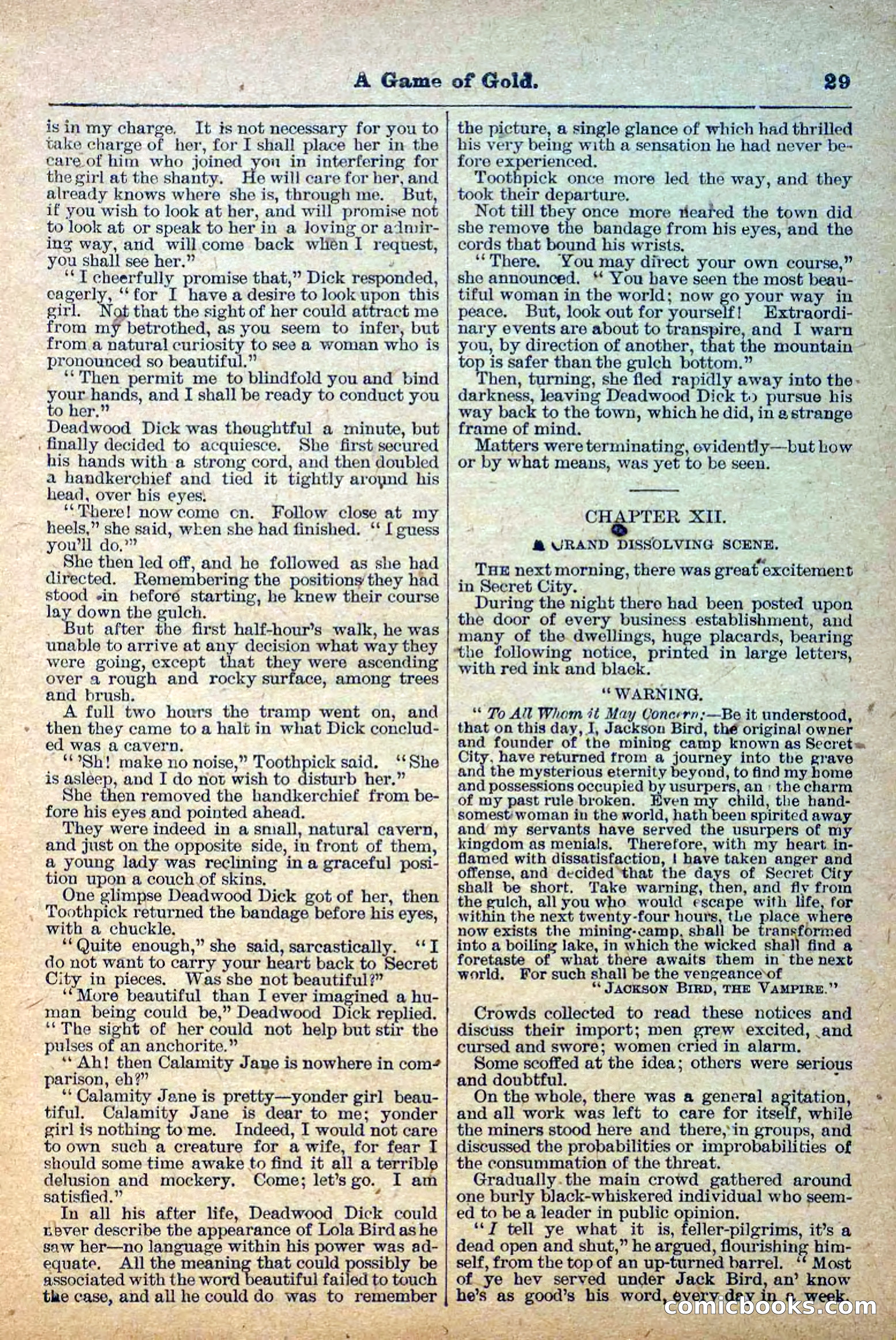 The Deadwood Dick Library, Vol. III, No. 34 — page 31 of 42