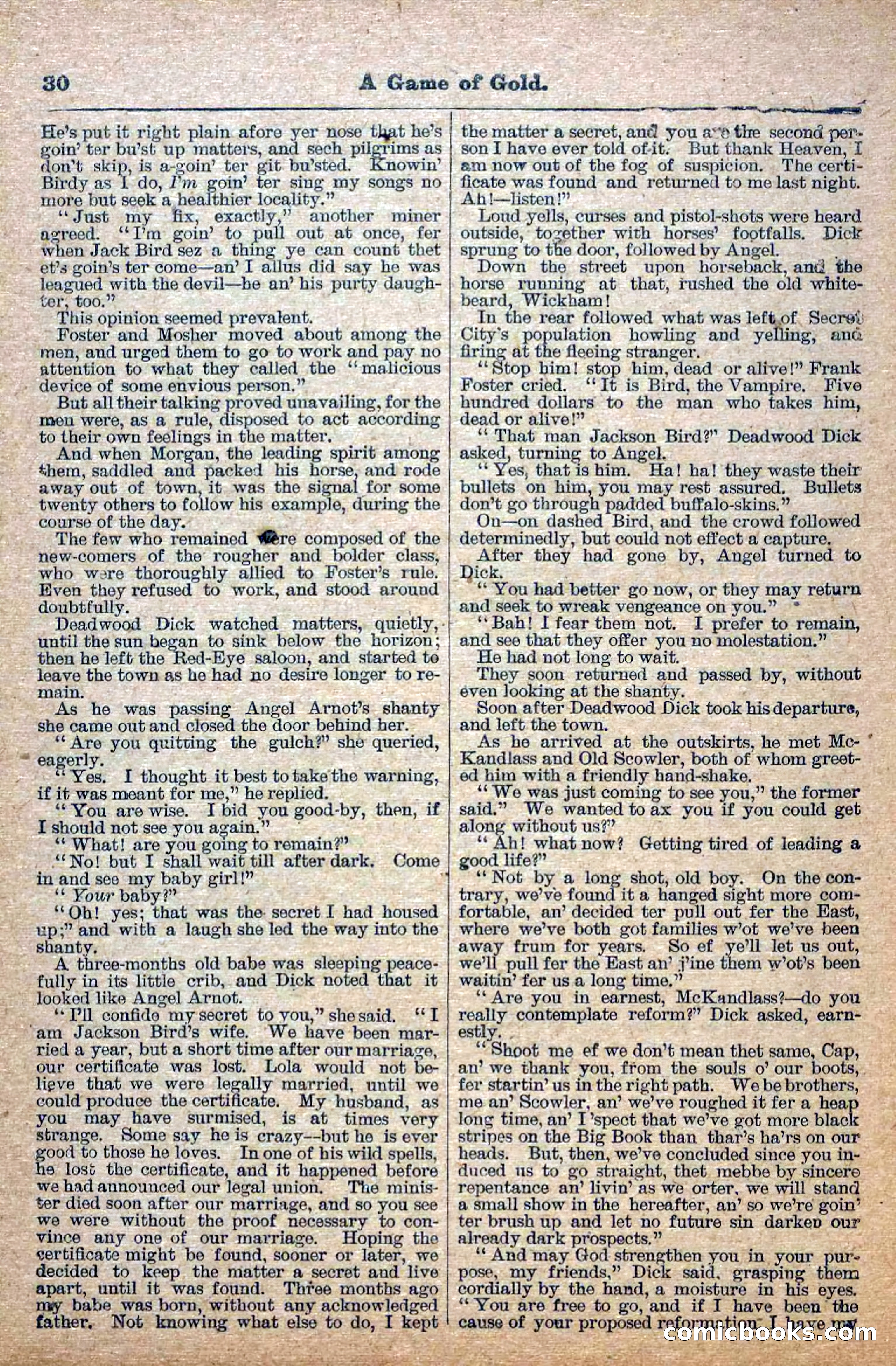 The Deadwood Dick Library, Vol. III, No. 34 — page 32 of 42
