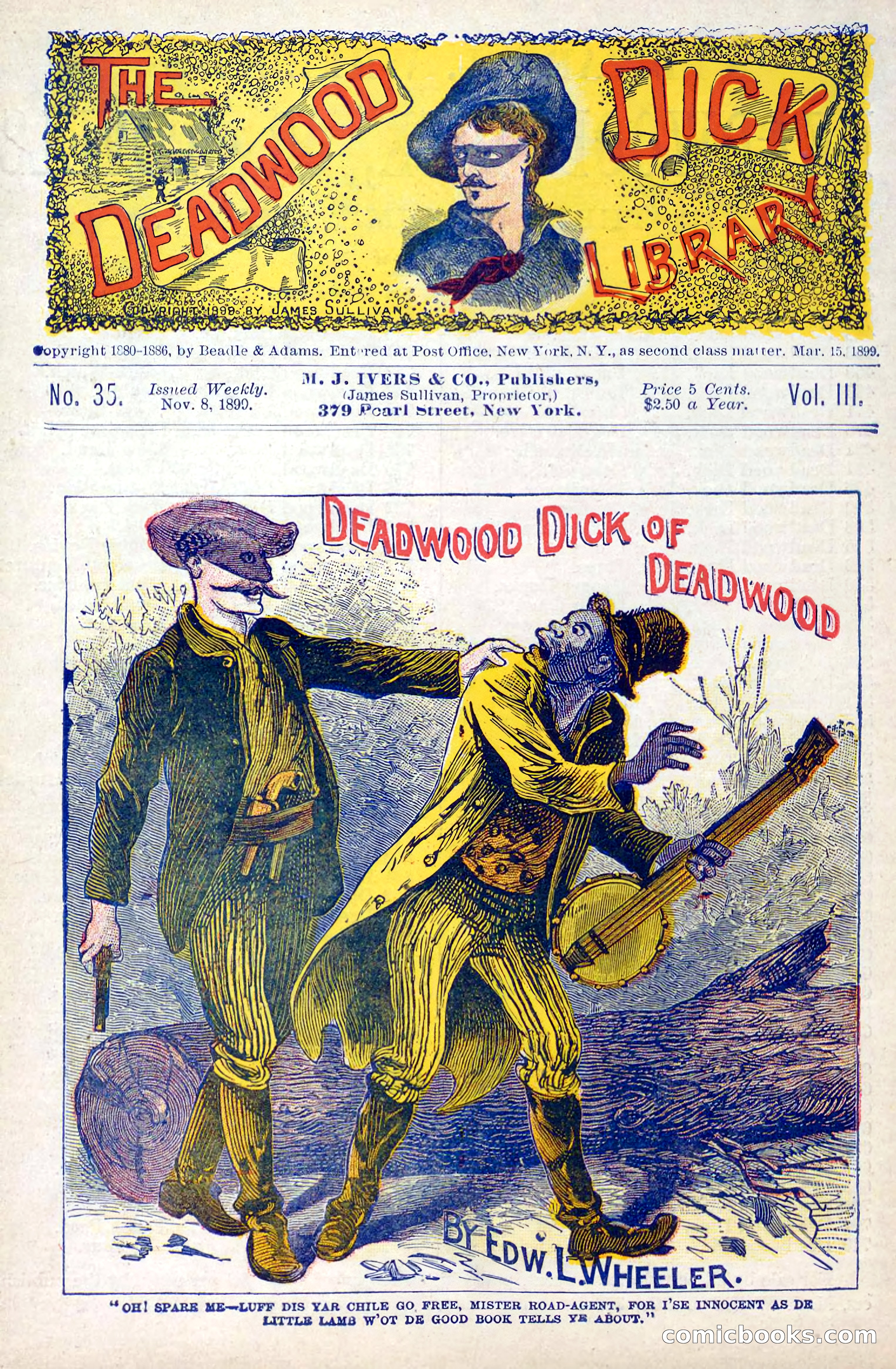The Deadwood Dick Library, Vol. III, No. 35
