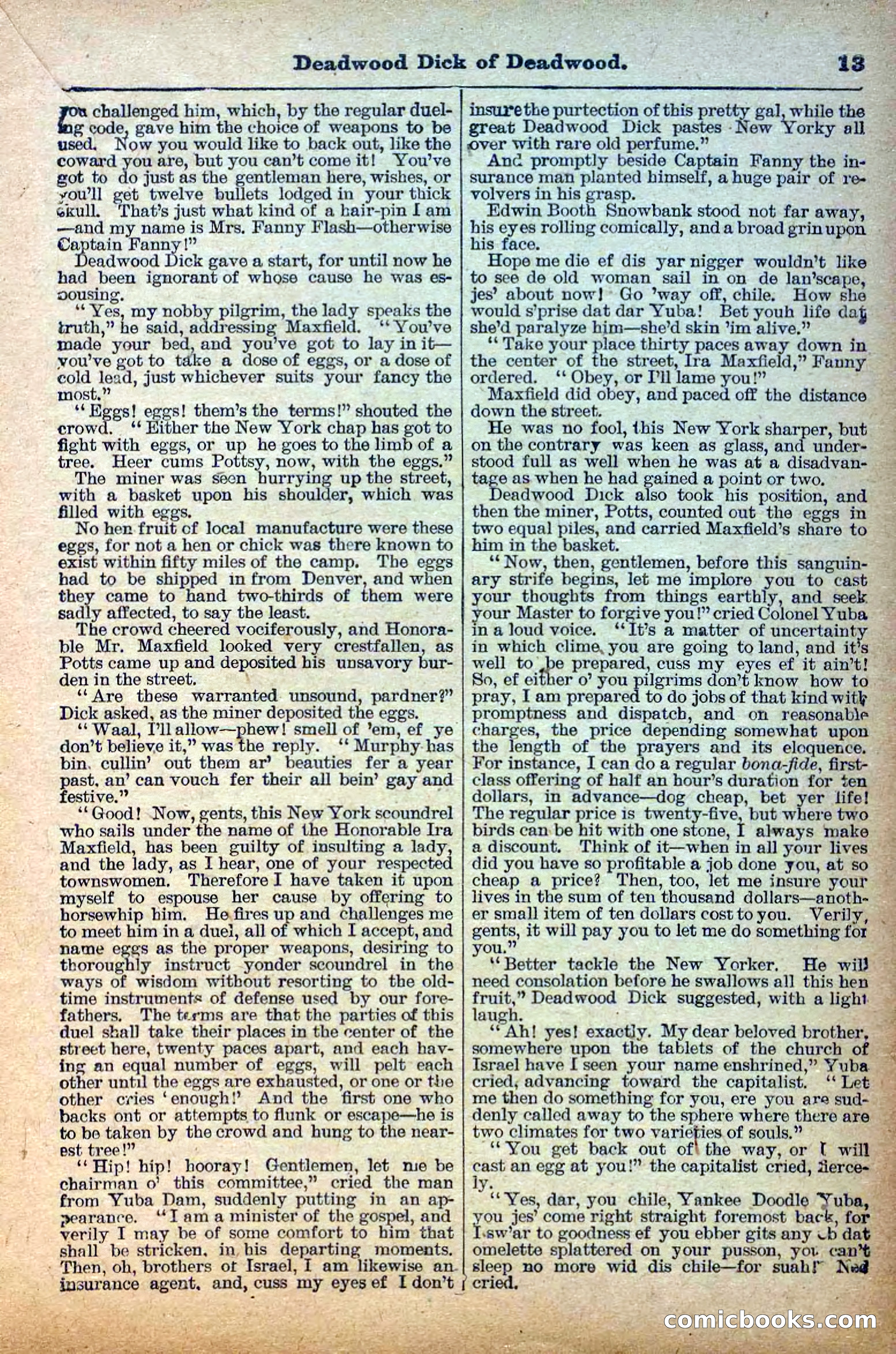 The Deadwood Dick Library, Vol. III, No. 35 — page 15 of 42