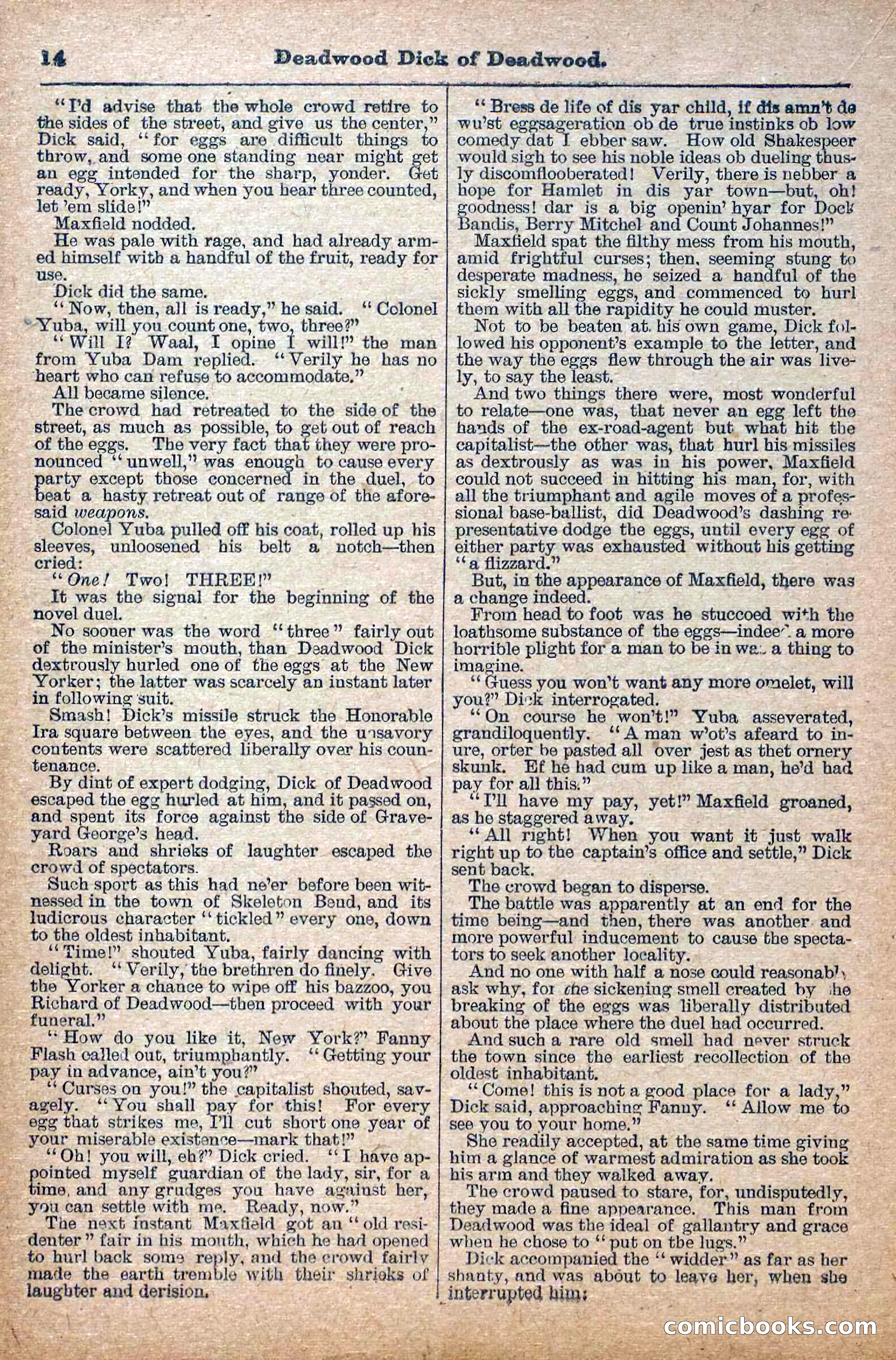 The Deadwood Dick Library, Vol. III, No. 35 — page 16 of 42