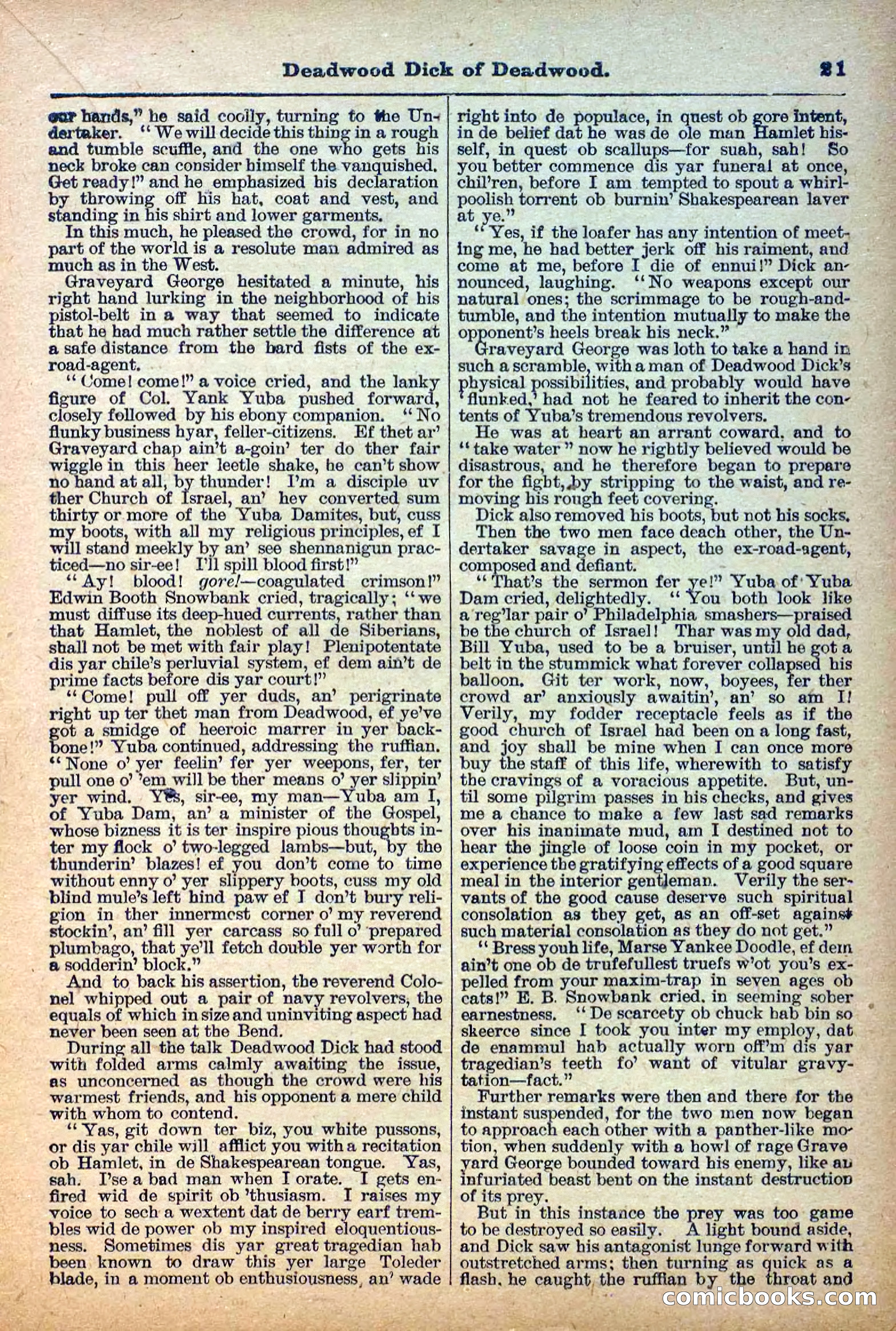 The Deadwood Dick Library, Vol. III, No. 35 — page 23 of 42