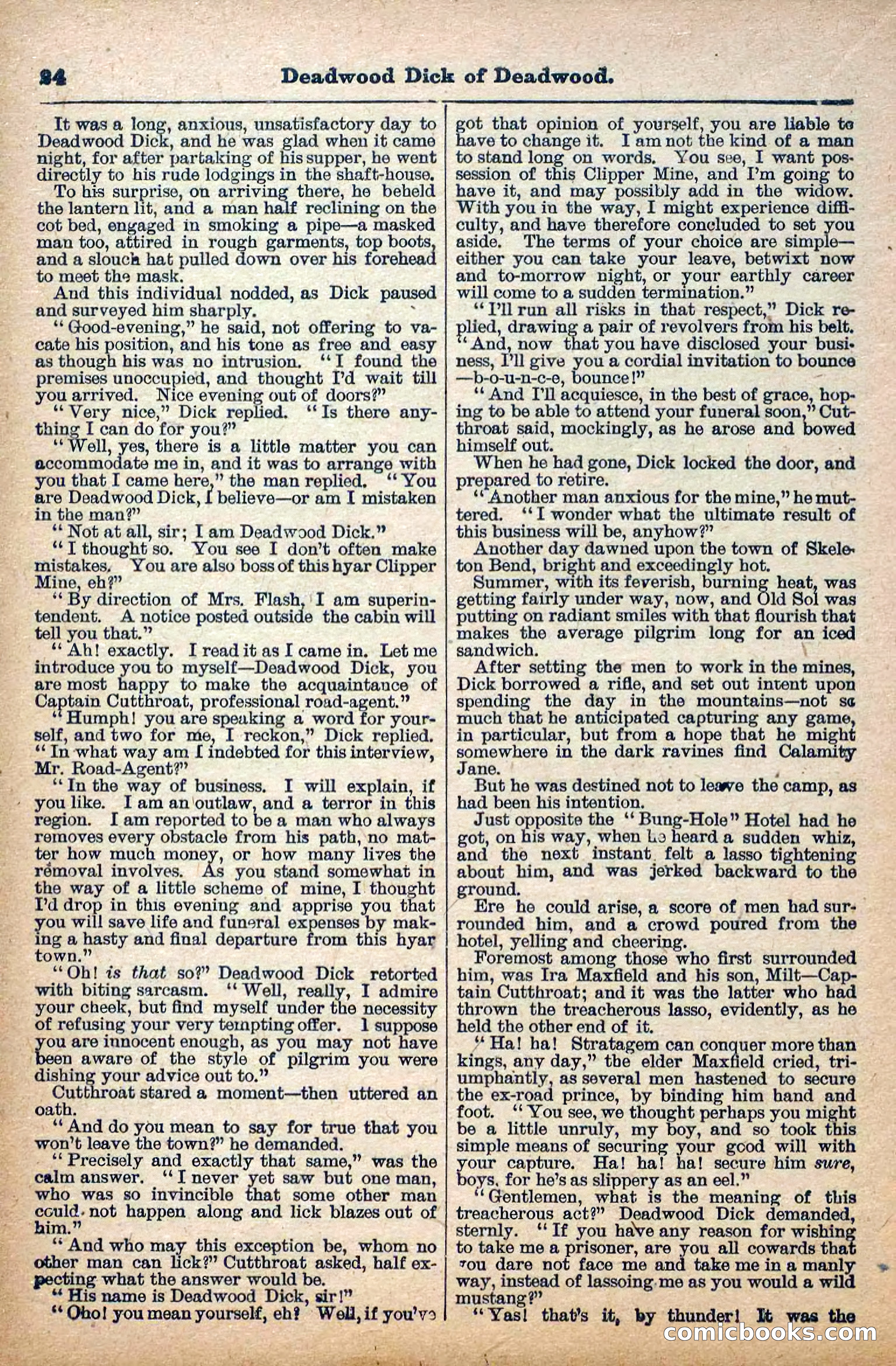 The Deadwood Dick Library, Vol. III, No. 35 — page 26 of 42