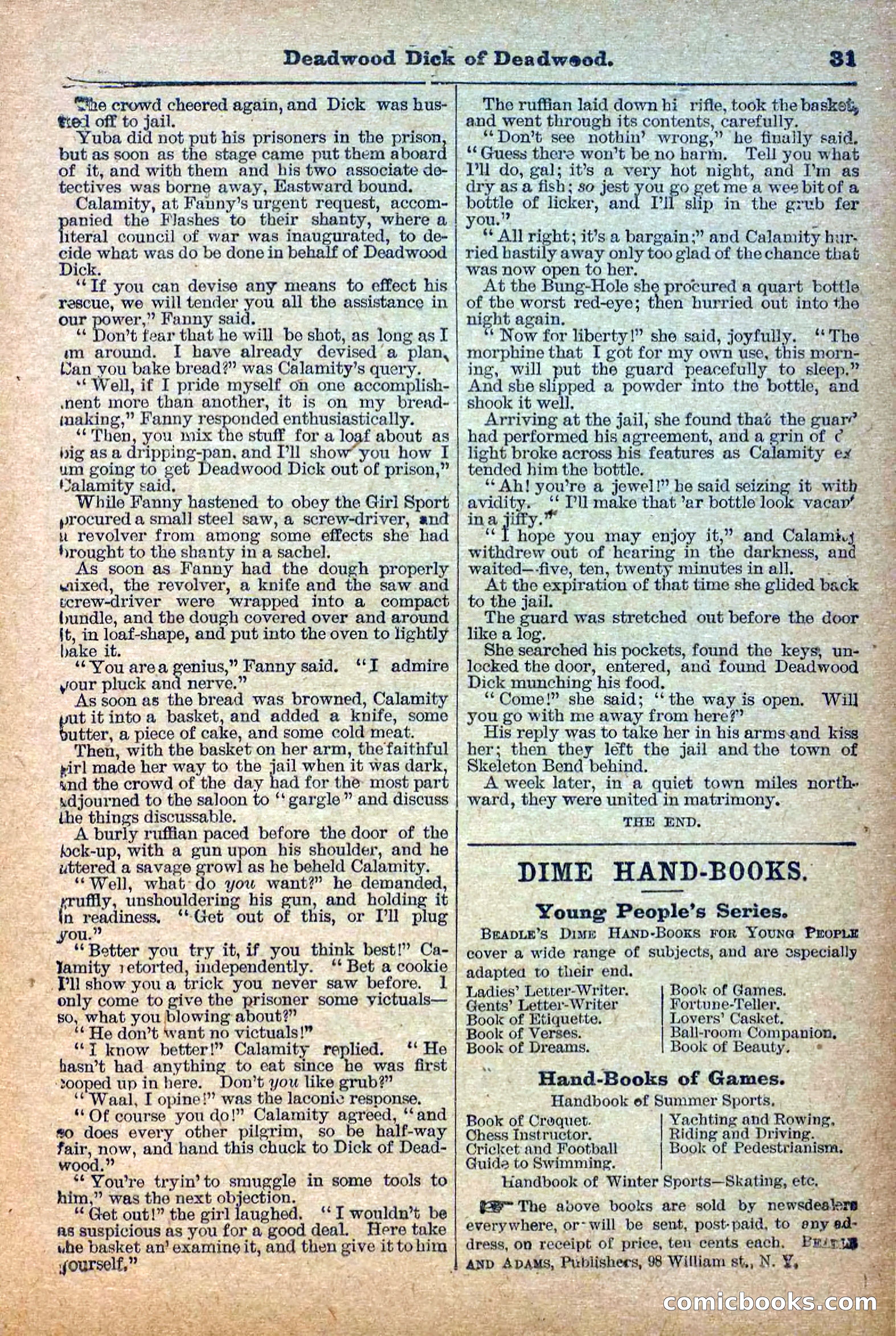 The Deadwood Dick Library, Vol. III, No. 35 — page 33 of 42
