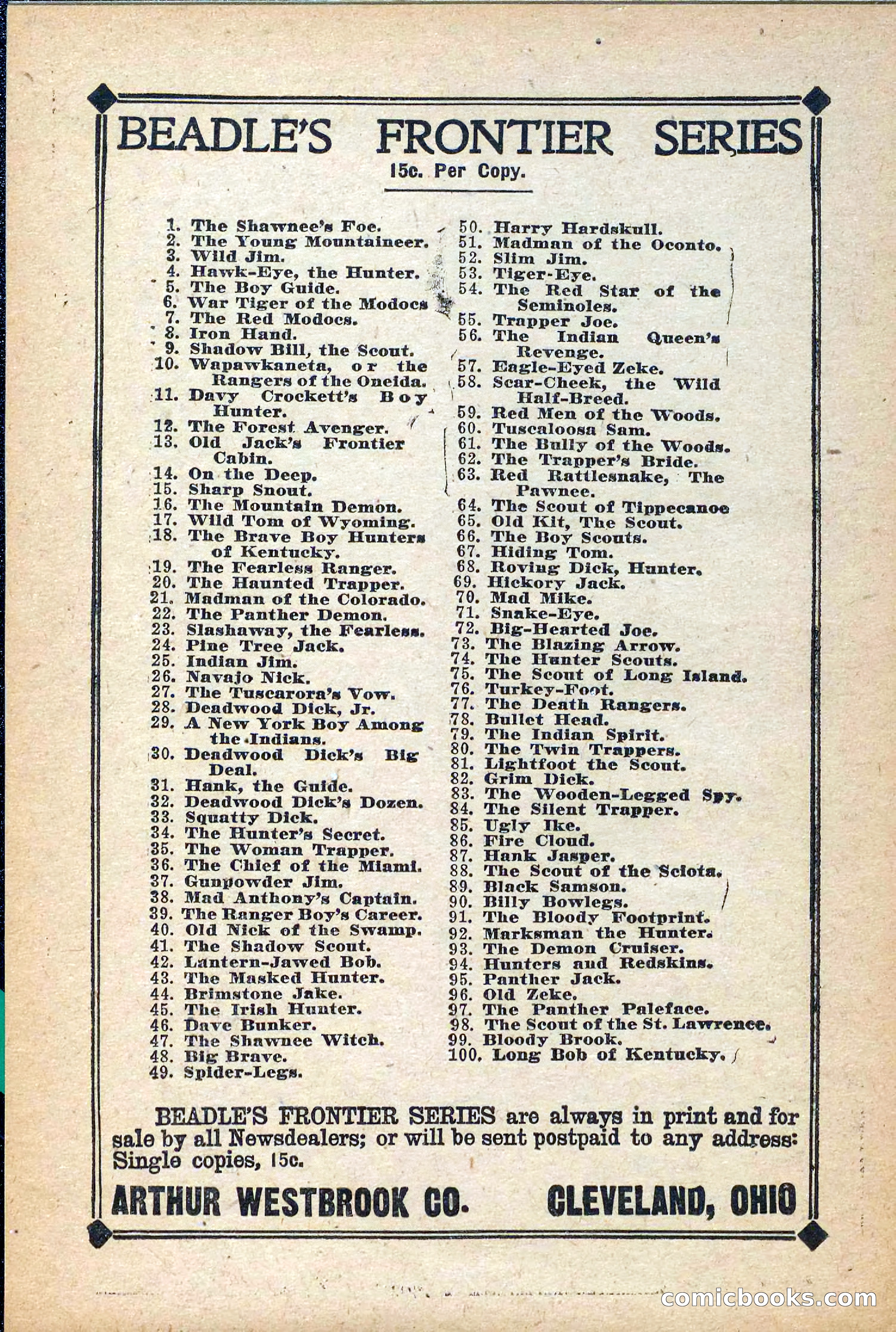 The Deadwood Dick Library, Vol. III, No. 38 — page 40 of 42