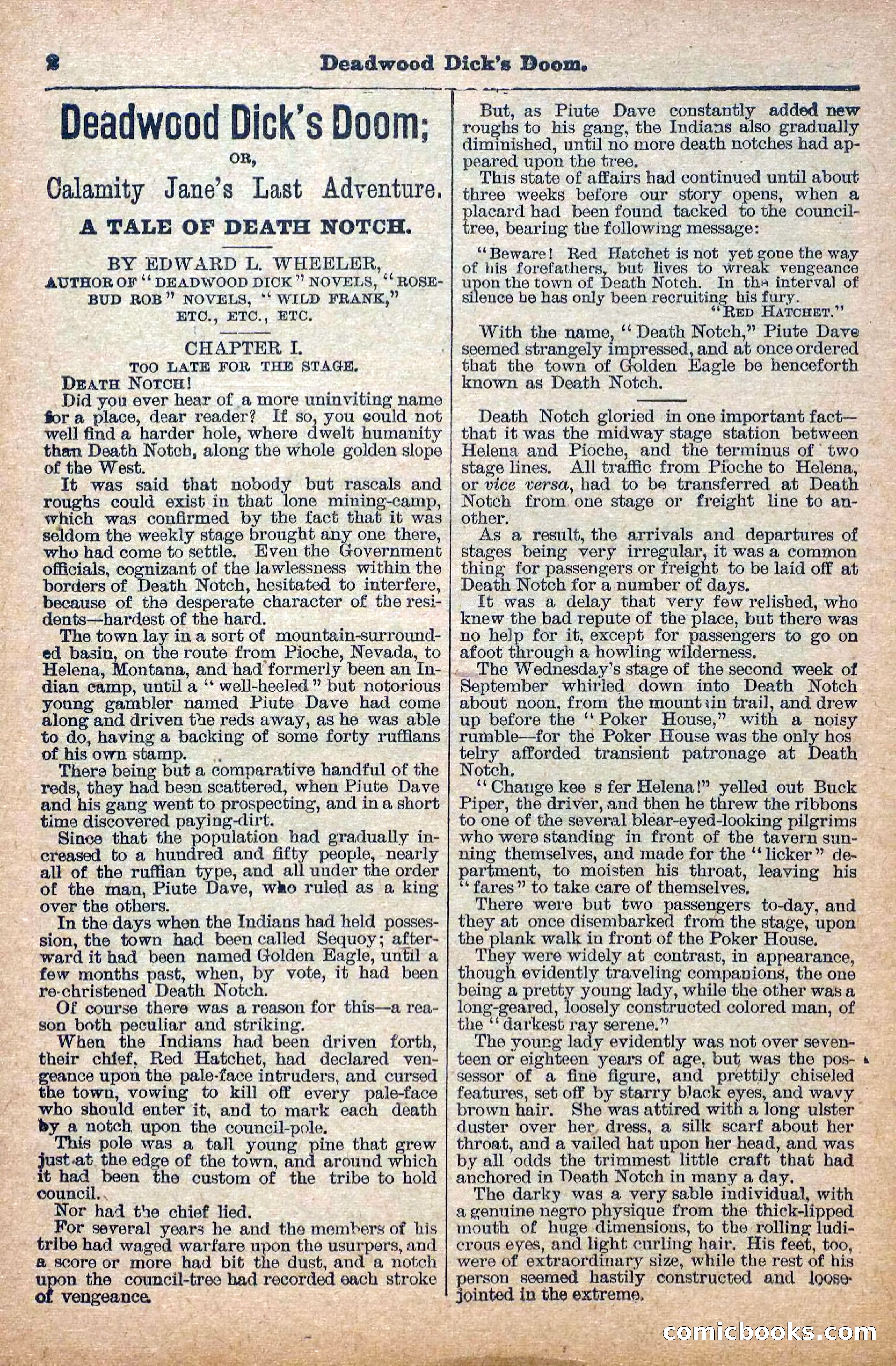 The Deadwood Dick Library, Vol. III, No. 39 — page 4 of 42