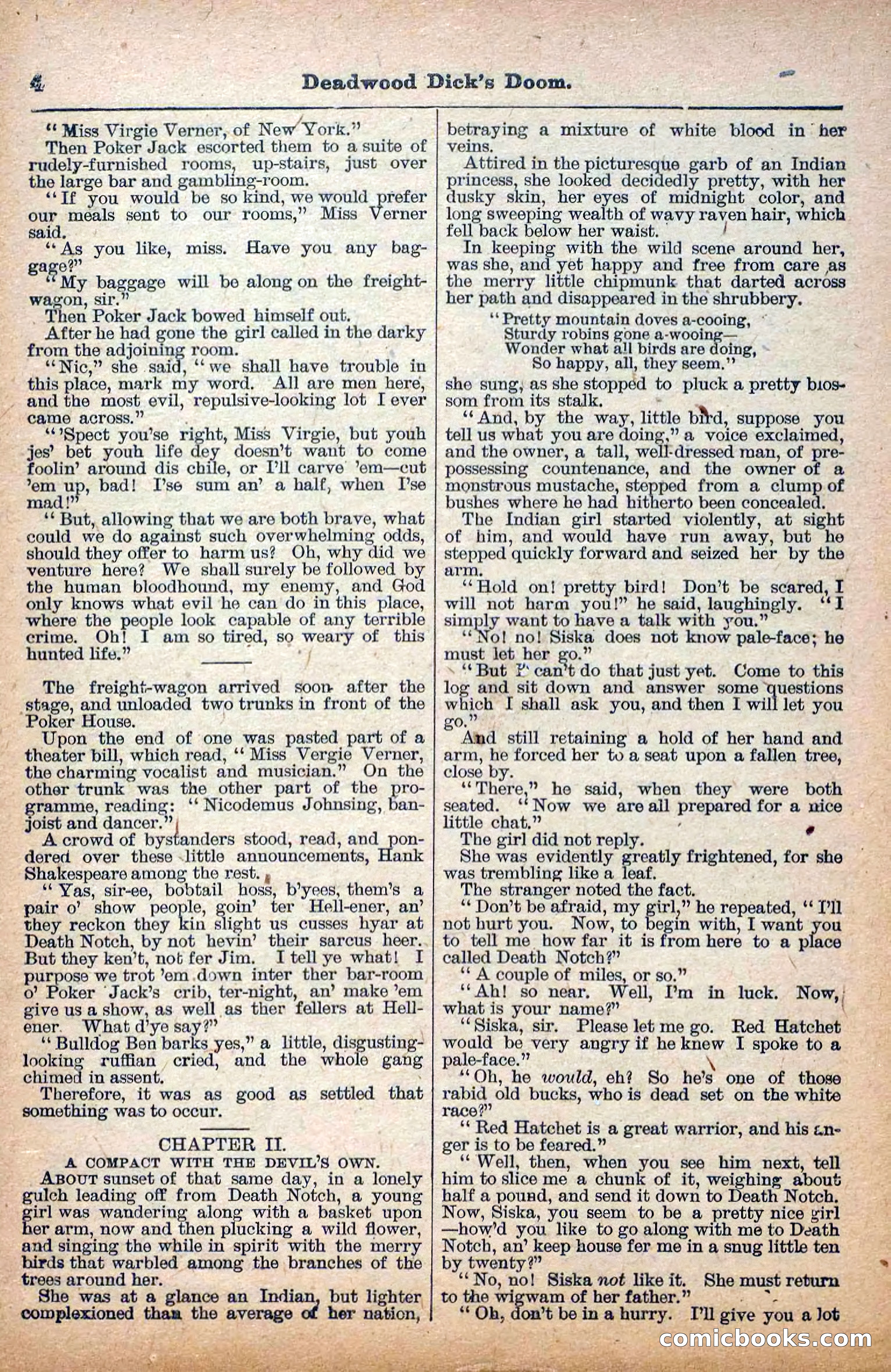 The Deadwood Dick Library, Vol. III, No. 39 — page 6 of 42