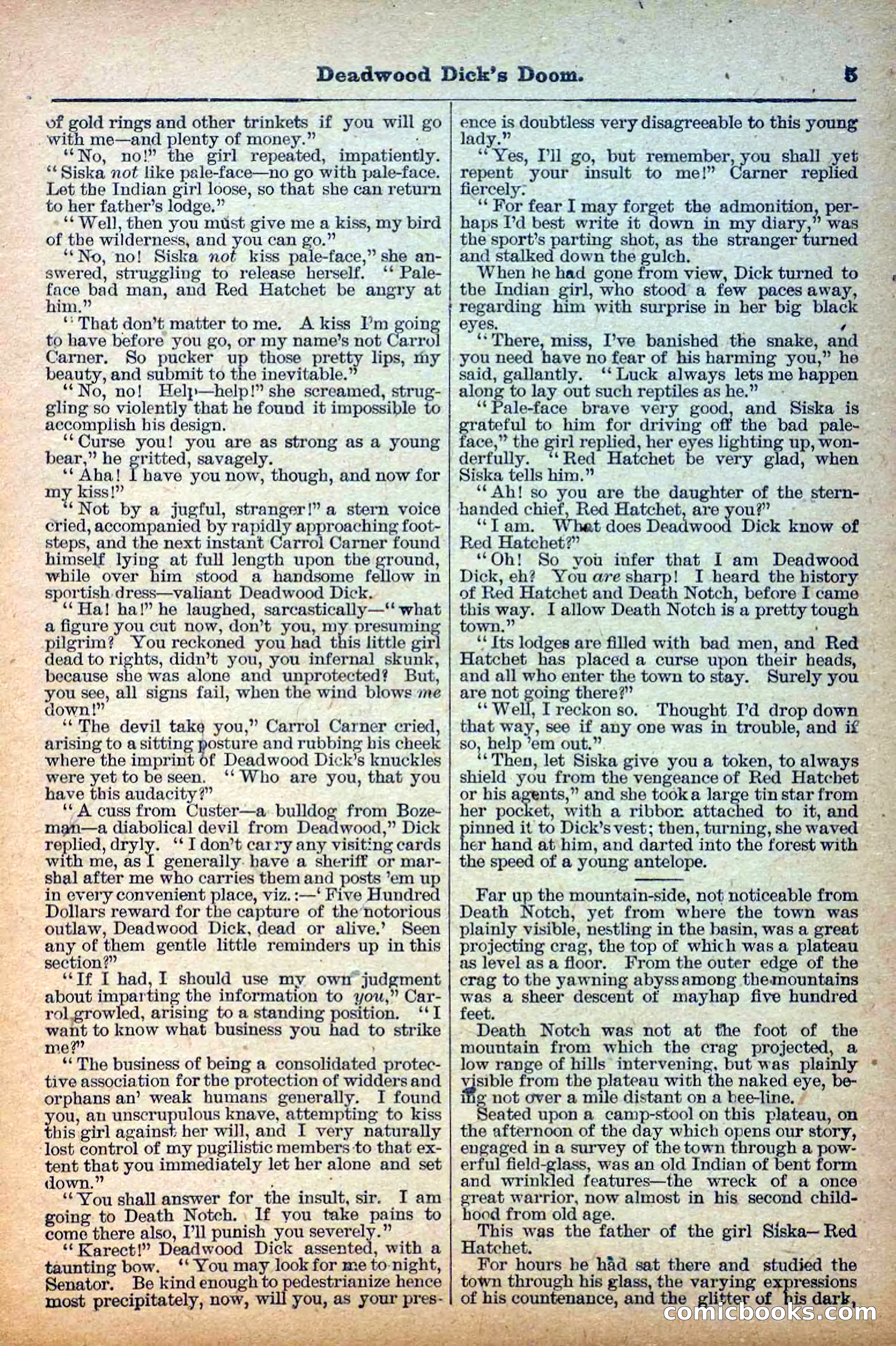 The Deadwood Dick Library, Vol. III, No. 39 — page 7 of 42