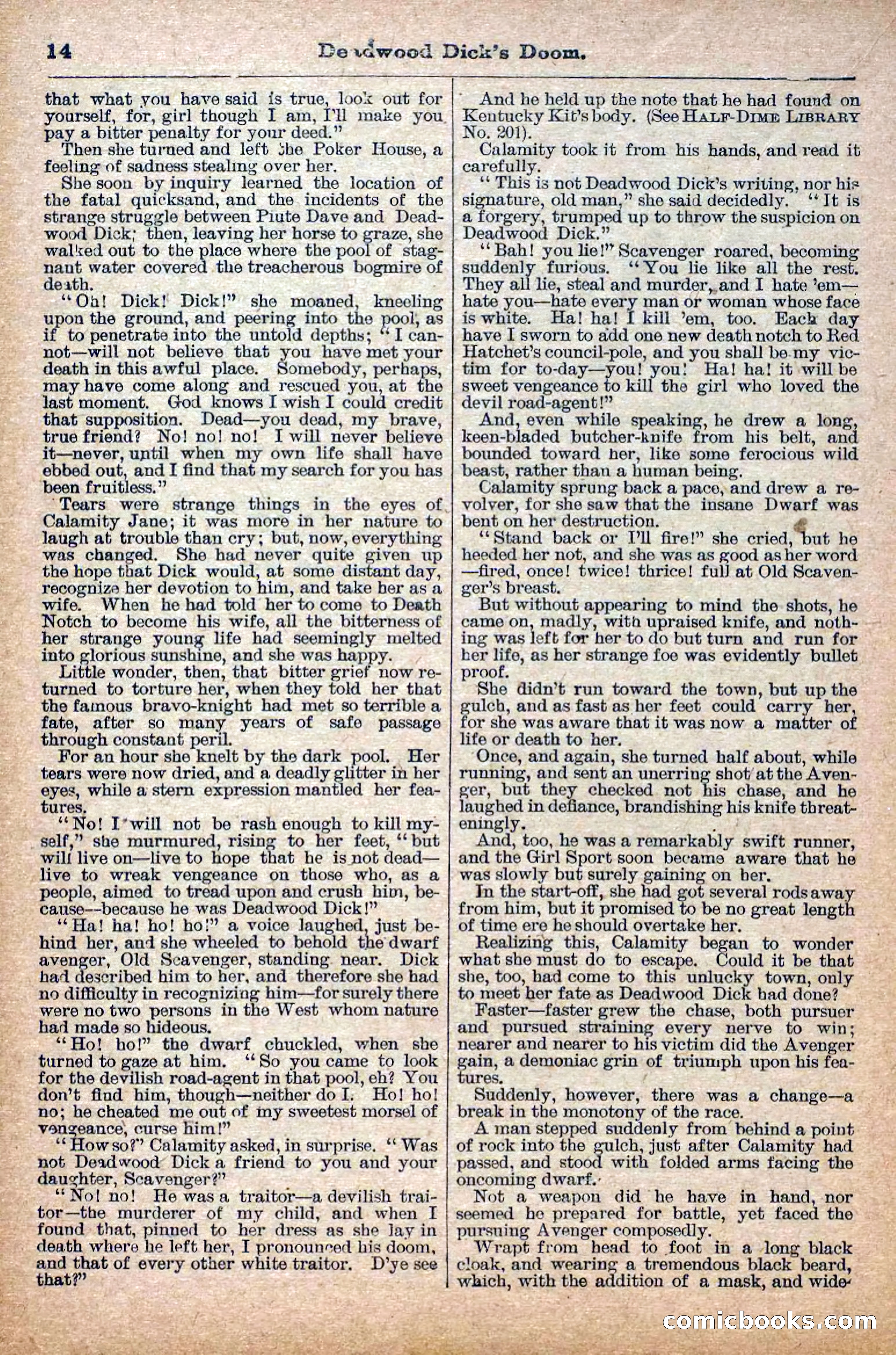The Deadwood Dick Library, Vol. III, No. 39 — page 16 of 42