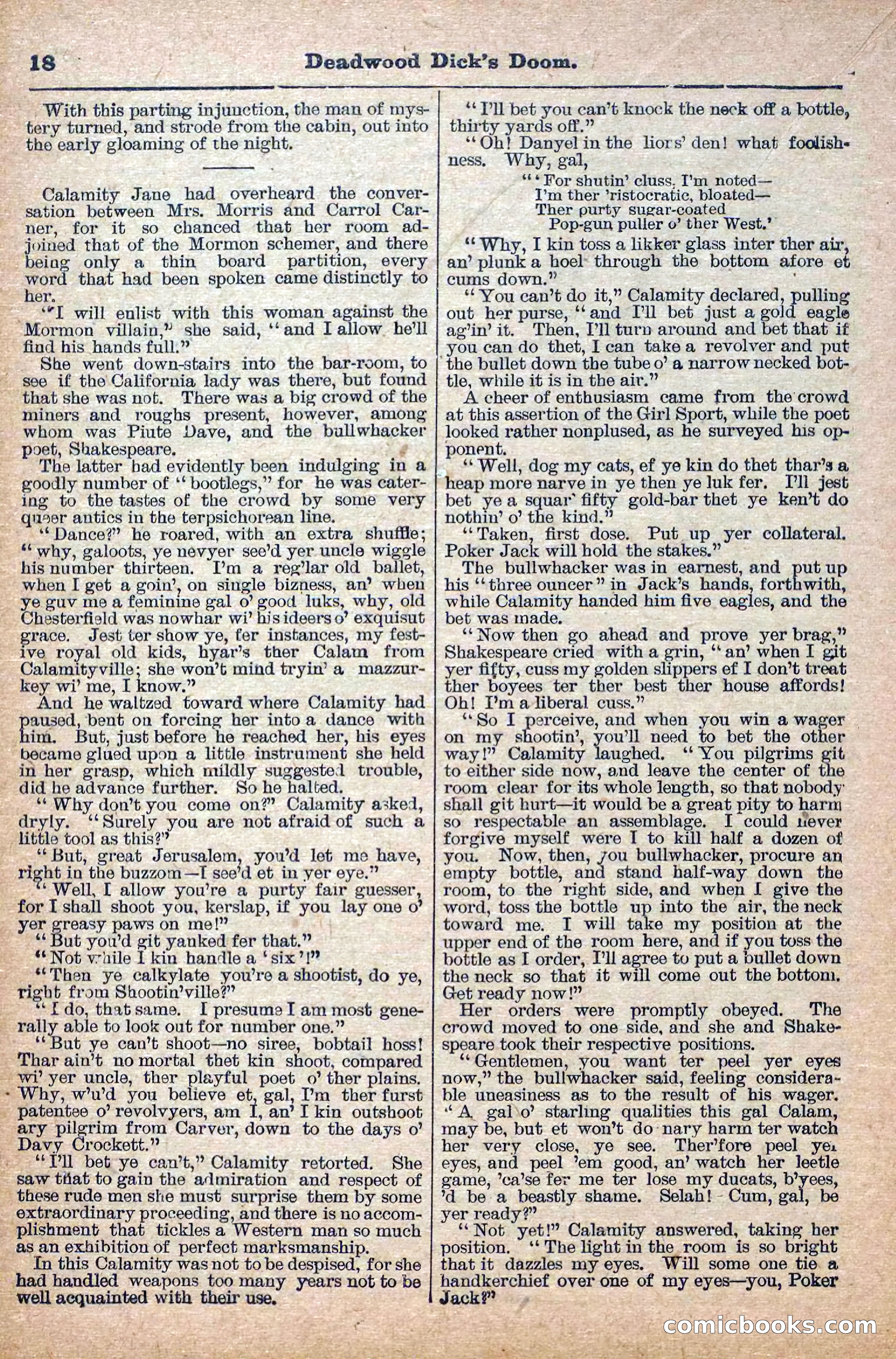 The Deadwood Dick Library, Vol. III, No. 39 — page 20 of 42
