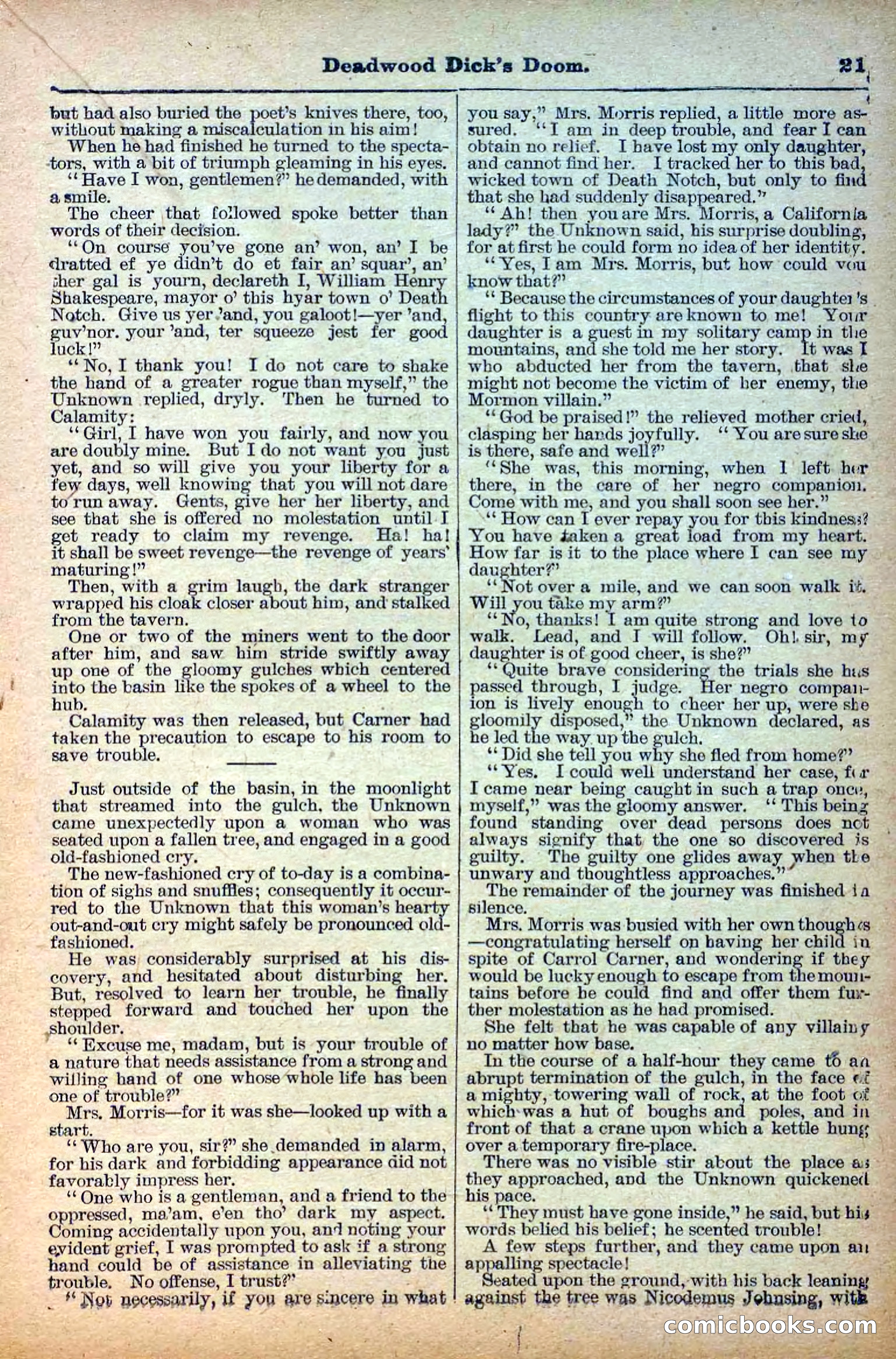 The Deadwood Dick Library, Vol. III, No. 39 — page 23 of 42