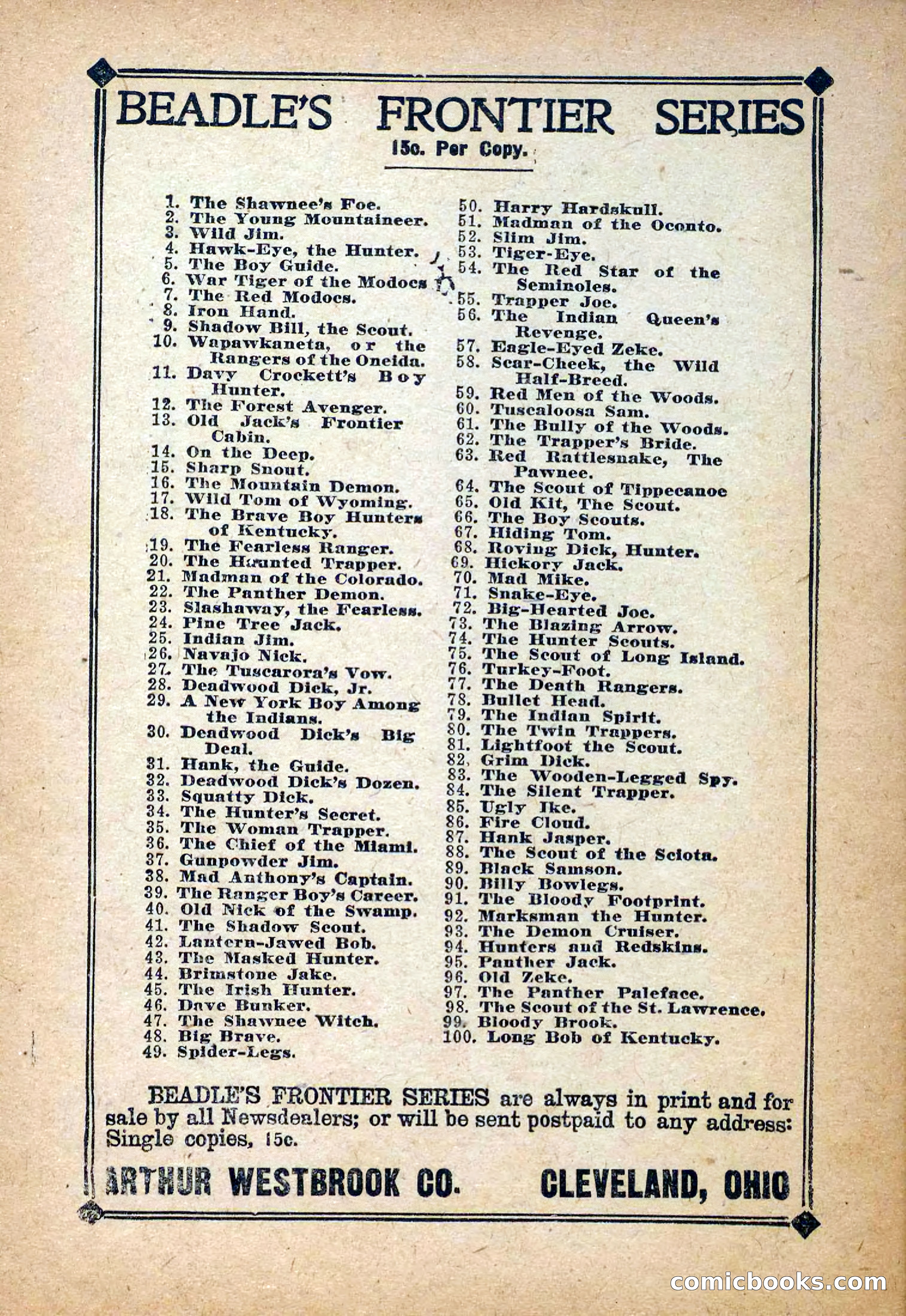 The Deadwood Dick Library, Vol. III, No. 39 — page 40 of 42