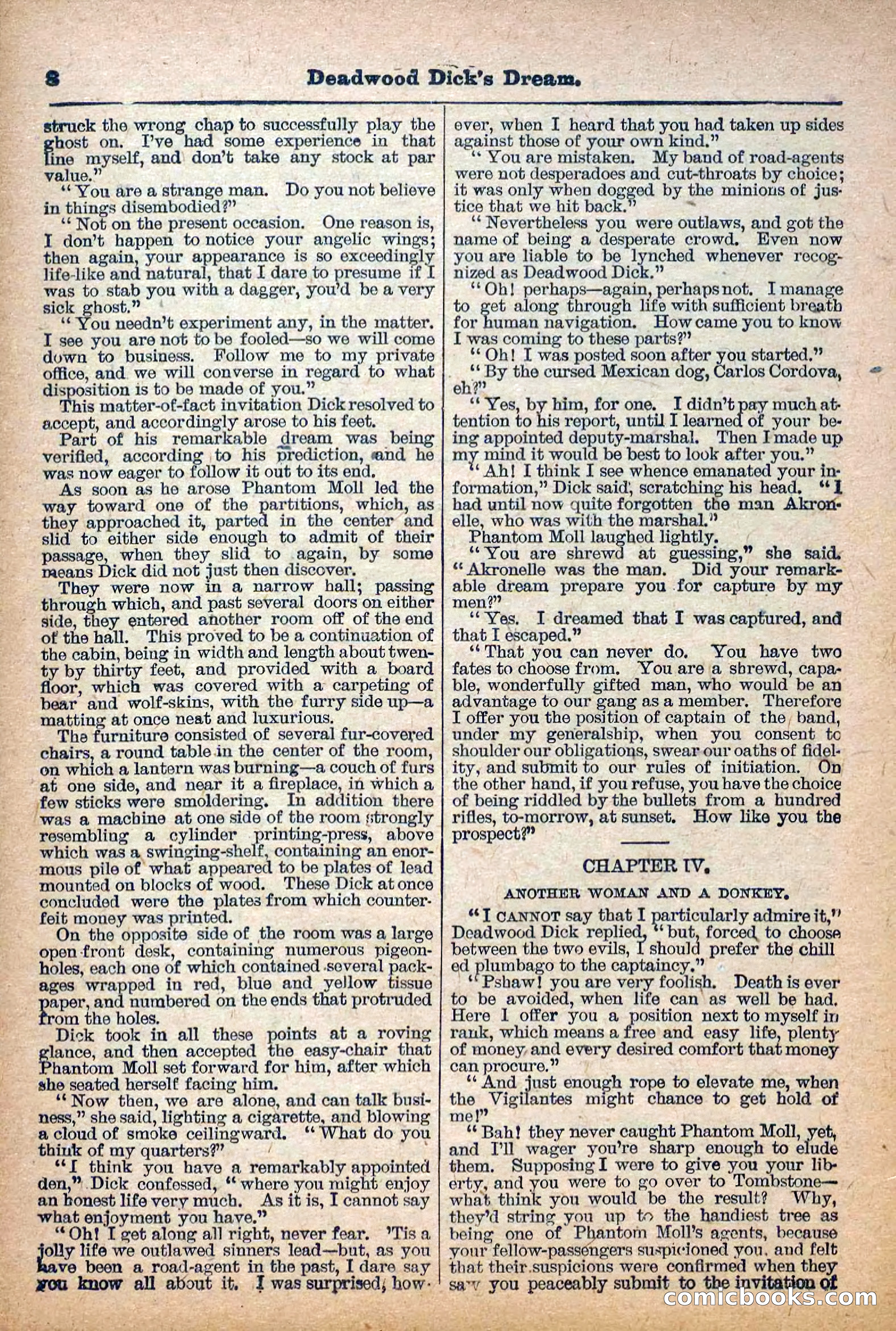 Deadwood Dick Library, Vol. IV, No. 40 — page 10 of 42
